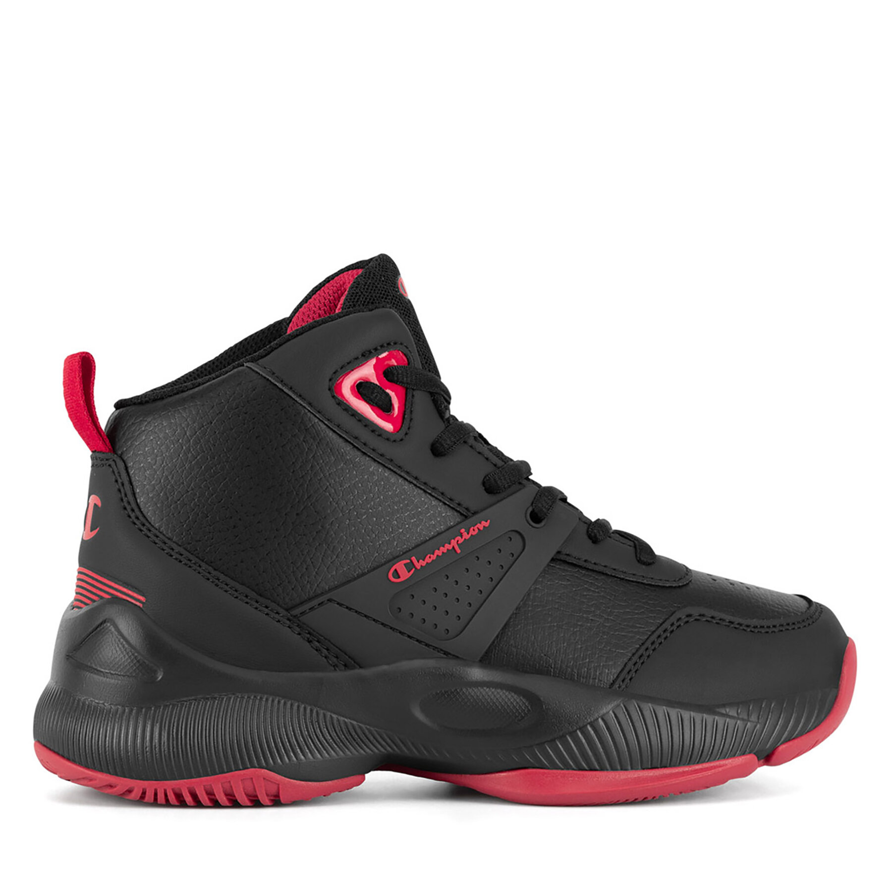Sneakersy Champion ACADEMY MID B GS CUT SHOE S32981-KK001 Černá