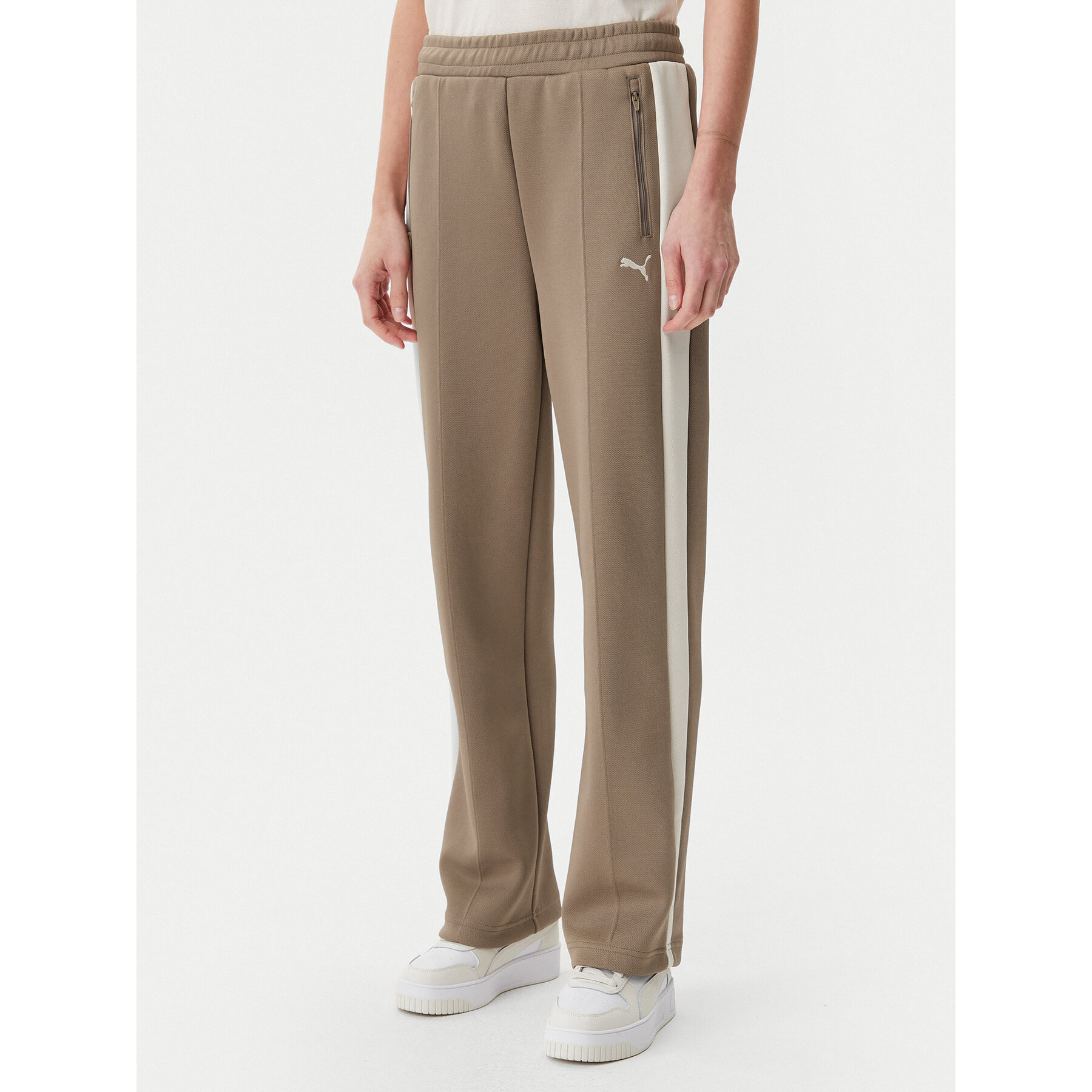 Puma Jogginghose T7 Always On 629797 Braun Straight Fit