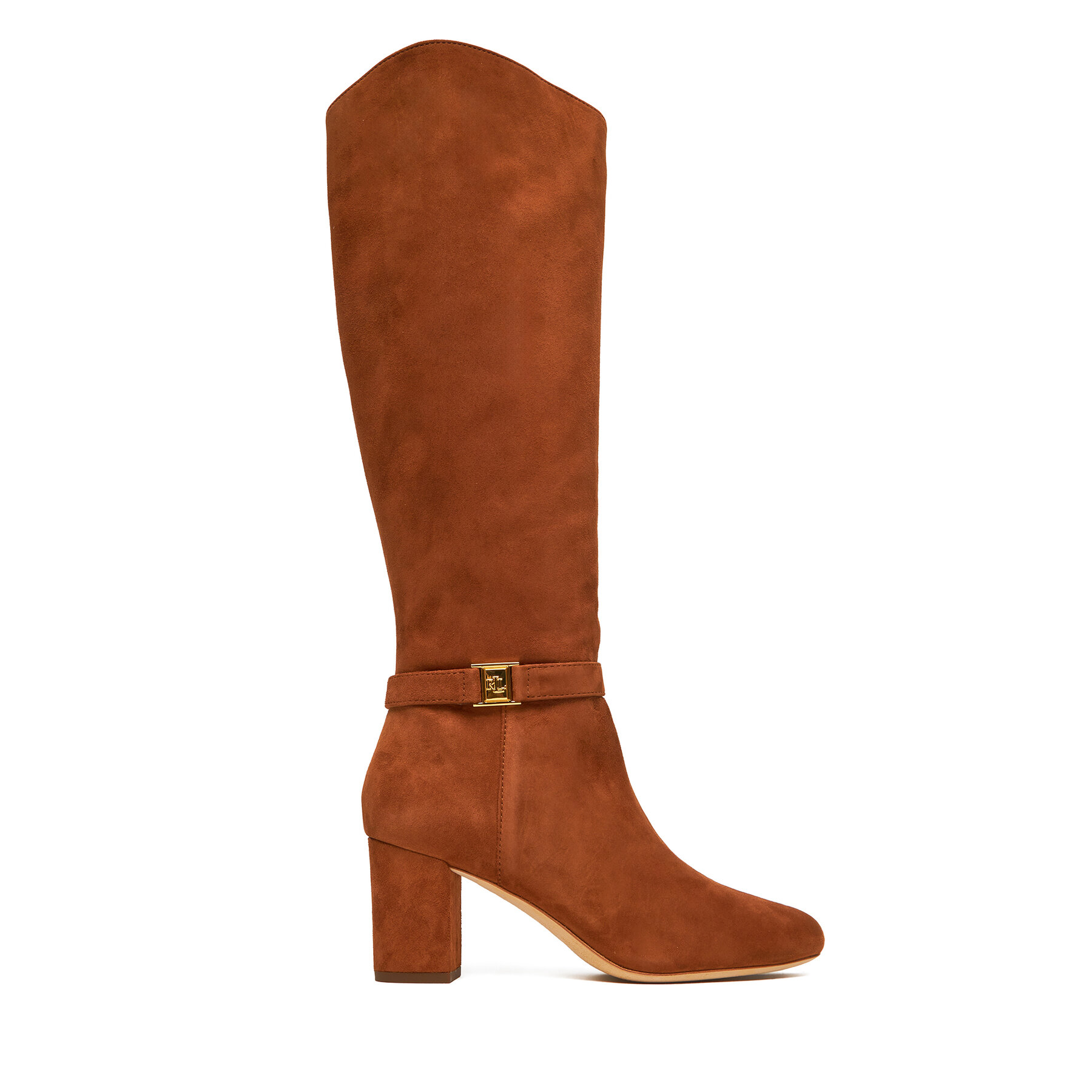 Čižmy LAUREN RALPH LAUREN Kellie 802967843002 Hnedá
