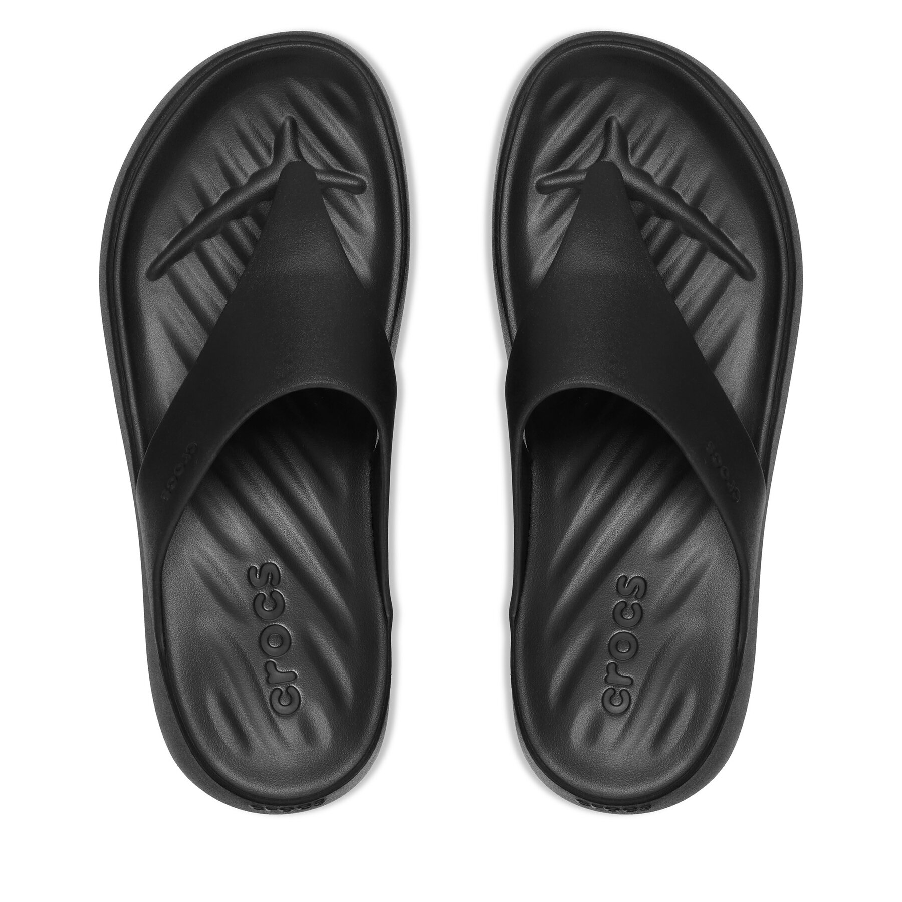 Žabky Crocs Getaway Triangle Flip 212018 Čierna