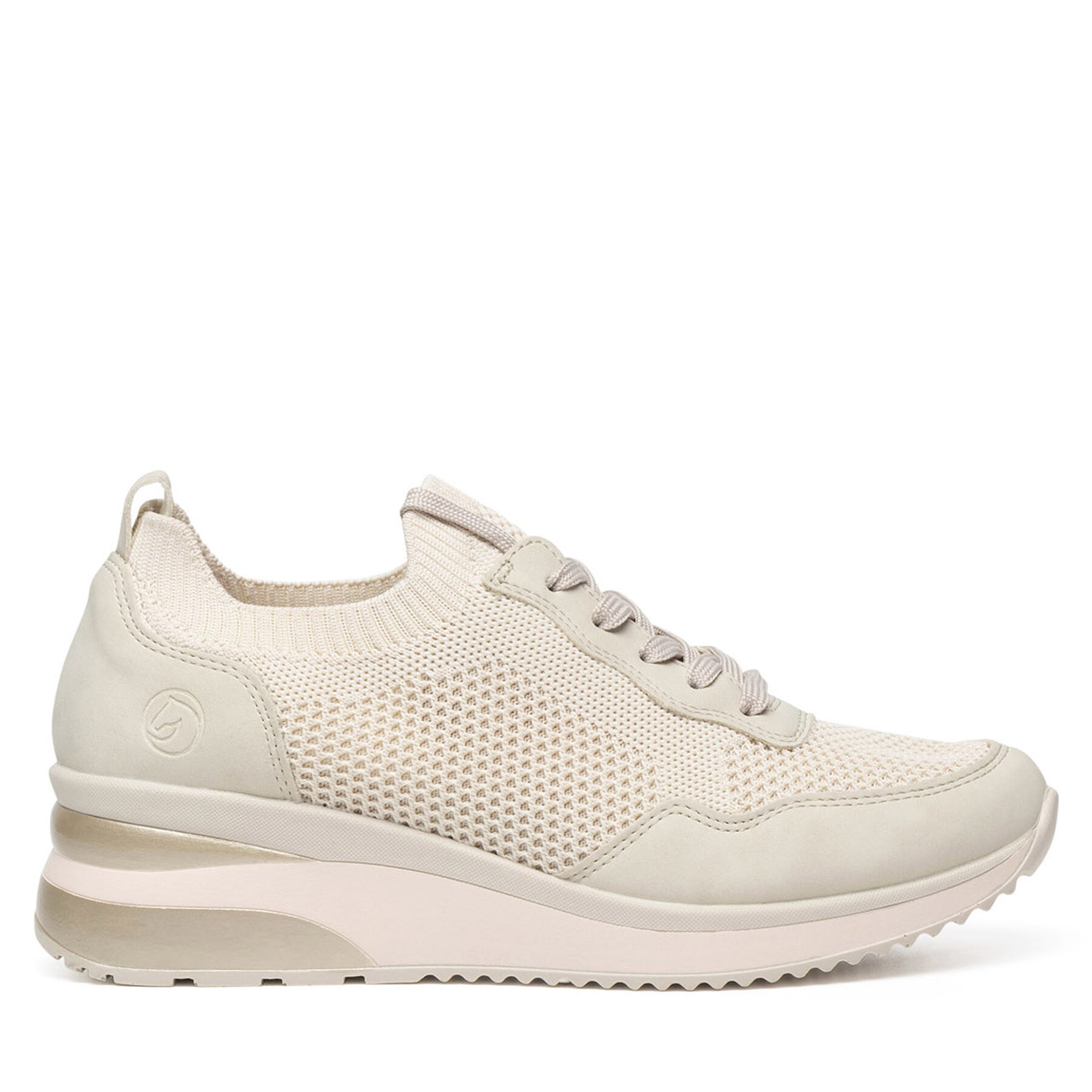 Damskie Sneakersy Remonte, Rozmiar 40 Beżowy D2406-60