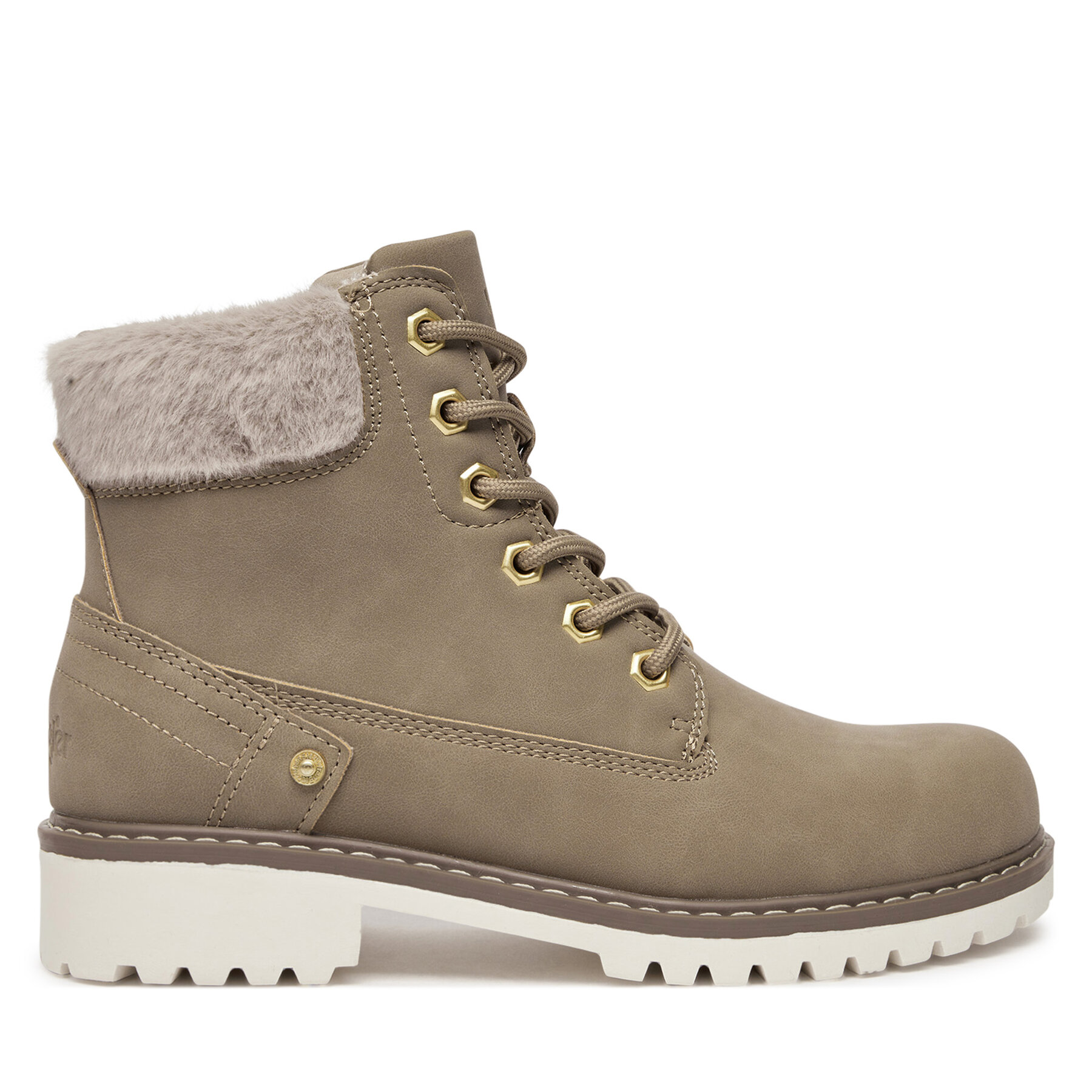 Scarponcini Wrangler Fur Women High 20243069 Marrone