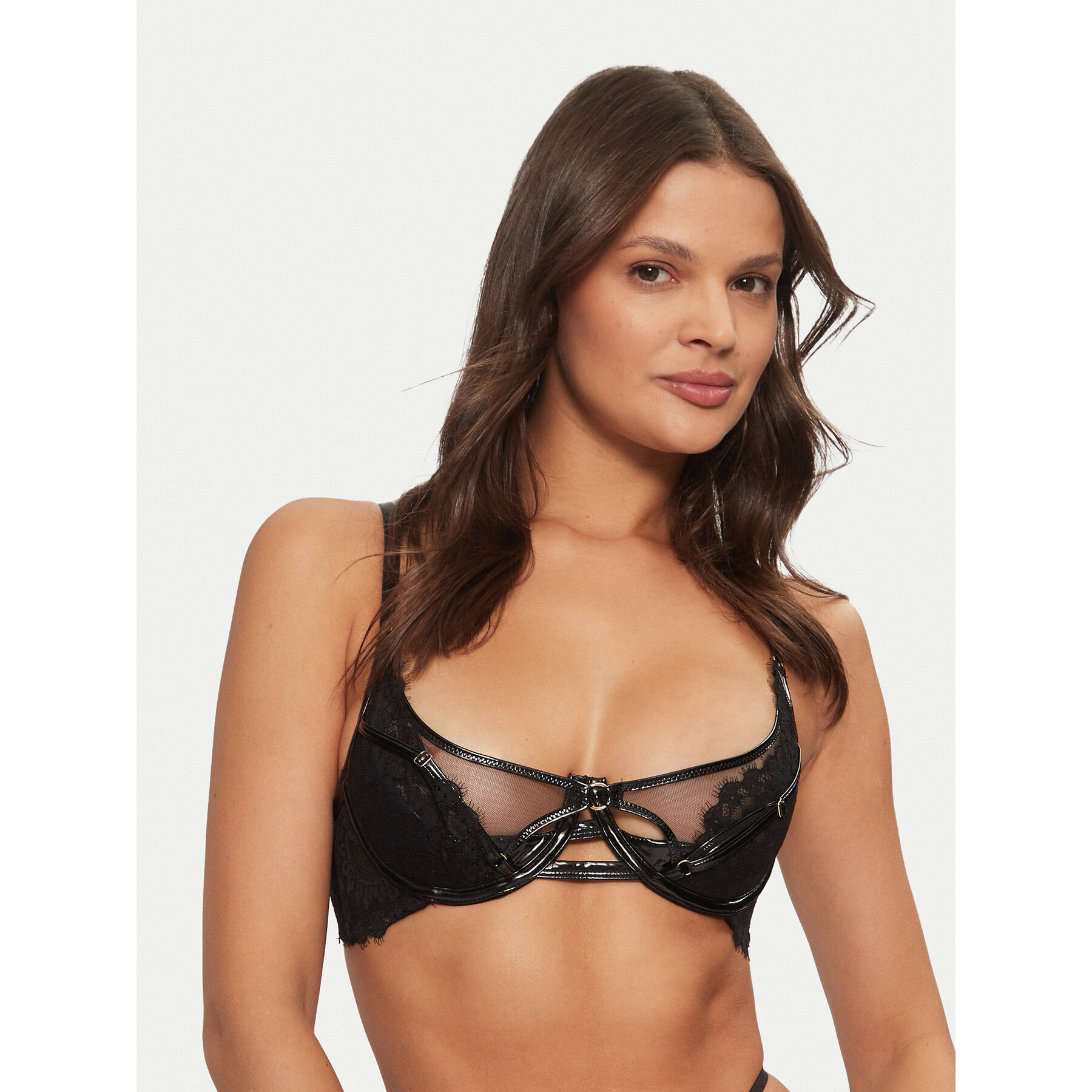 Hunkemöller Reggiseno Balconette Kali 206198 Nero