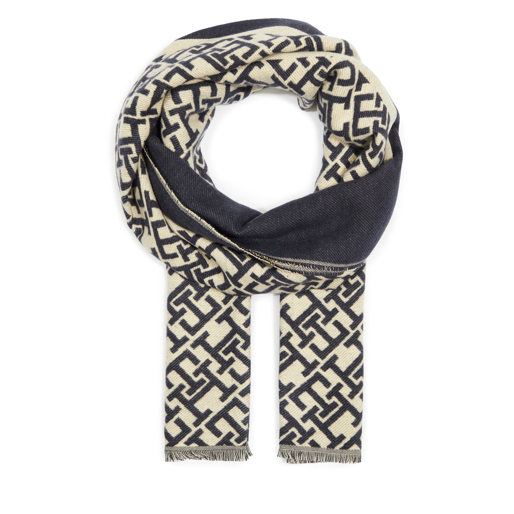Chal Tommy Hilfiger Essential Chic Scarf AW0AW15789 Azul marino