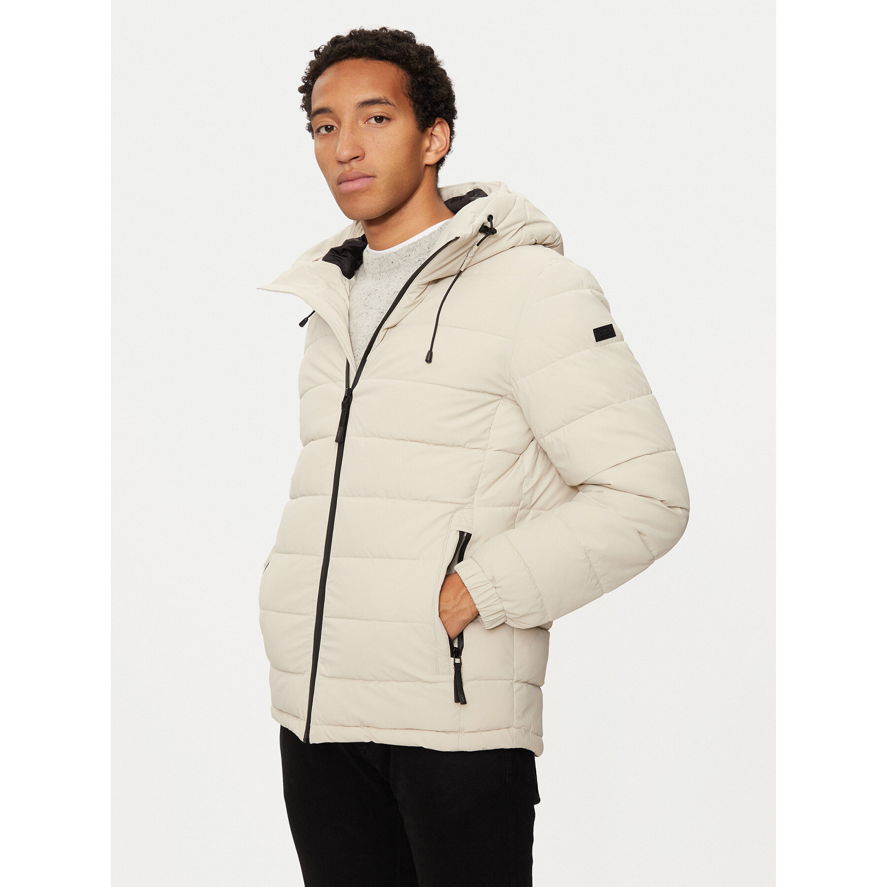 CMP Winterjacke 34K0167 Beige Regular Fit