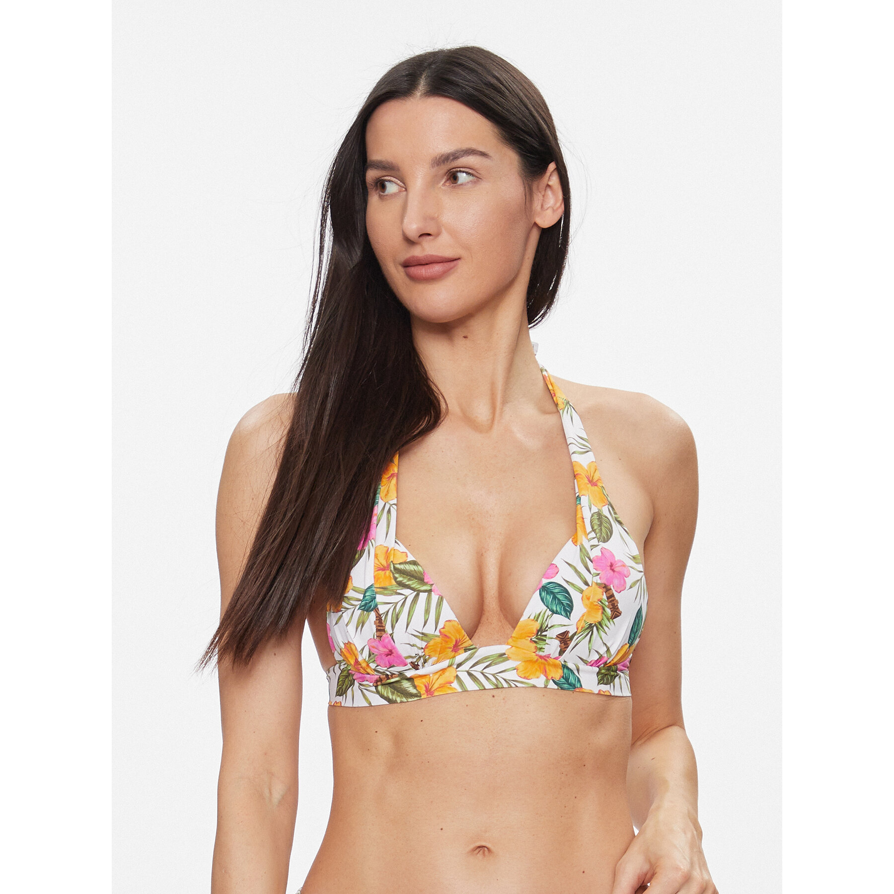 Banana Moon Bikini-Oberteil Maho Tortuga Bunt