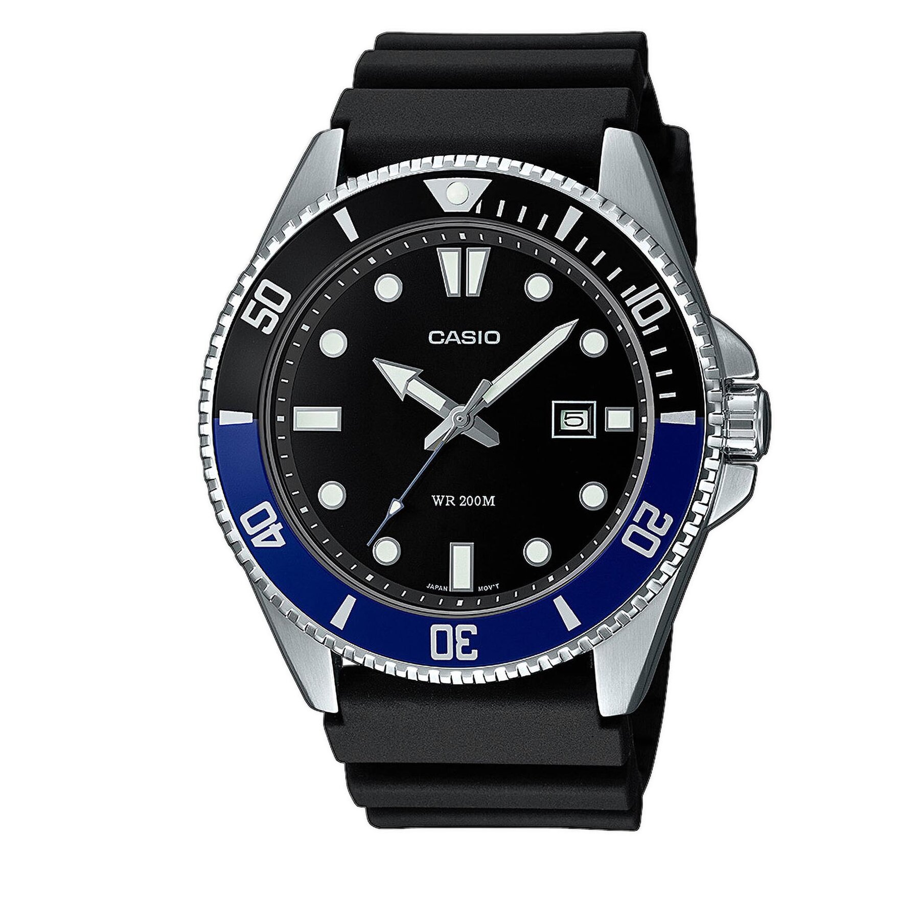 

Годинник Casio Duro Diver MDV-107-1A2VEF Black, Чорний