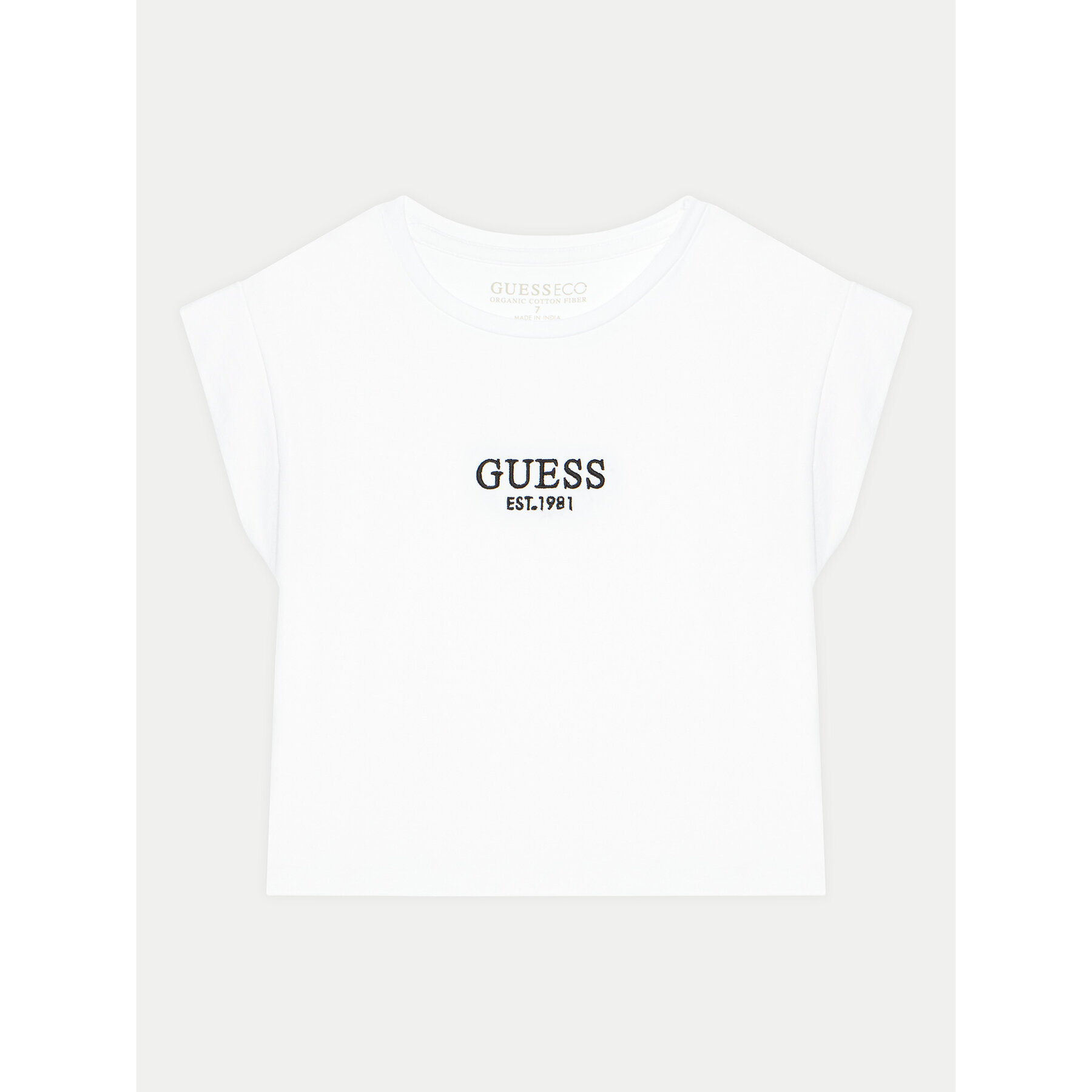 Guess Póló J4BI34 J1314 Fehér Boxy Fit