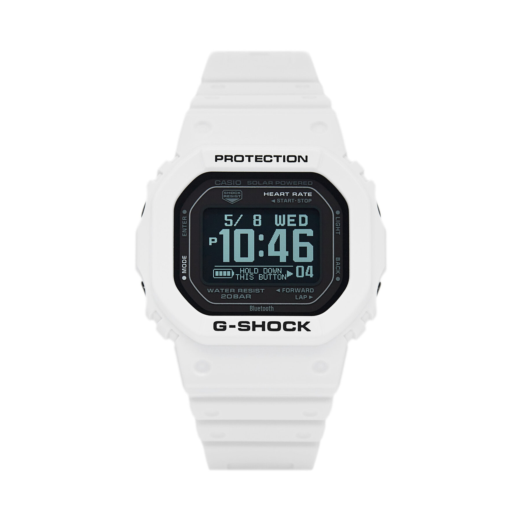 Часовник G-Shock G-Squad DW-H5600-7ER Бял