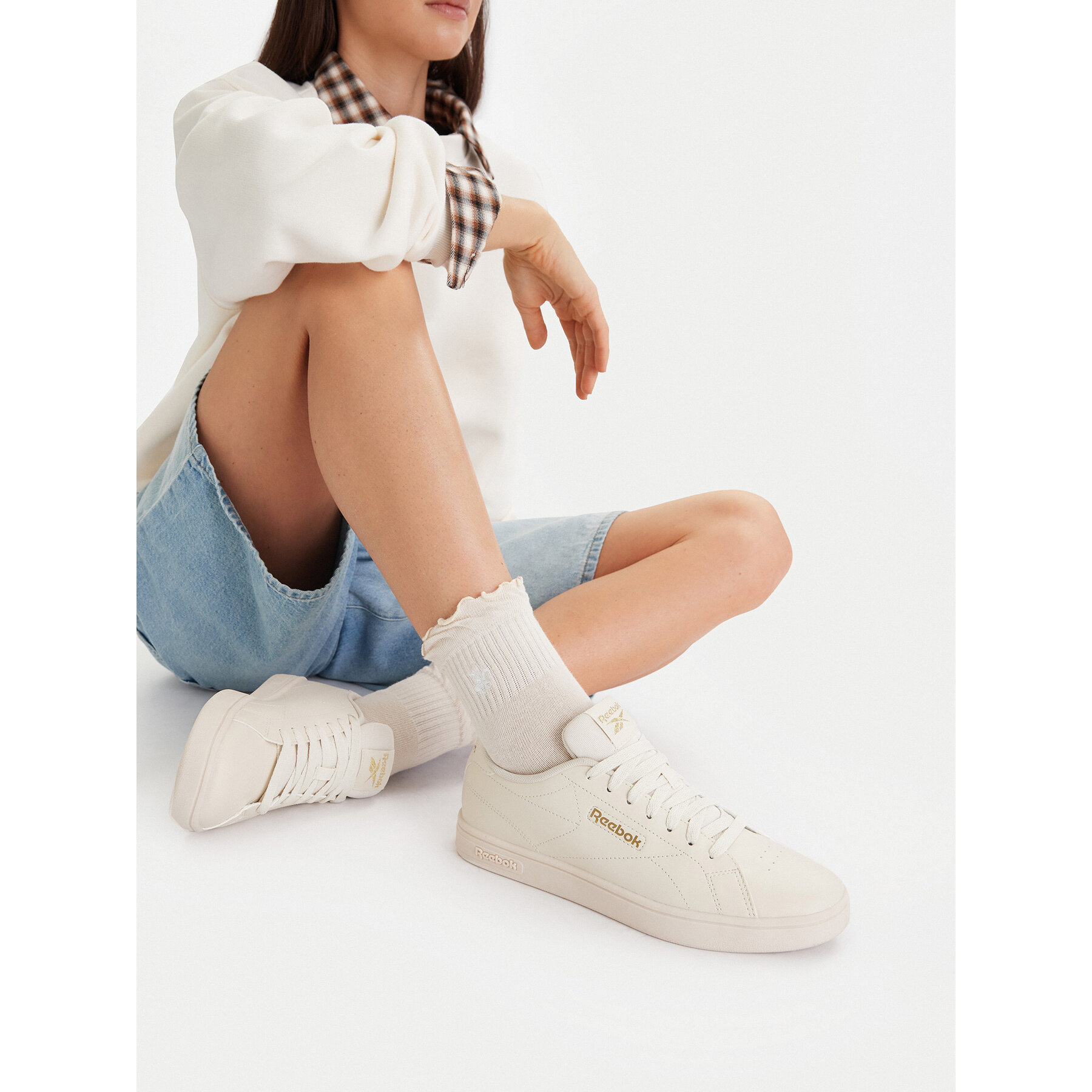 Sneakers Reebok CEO-COURT CLEAN 100249753 Écru