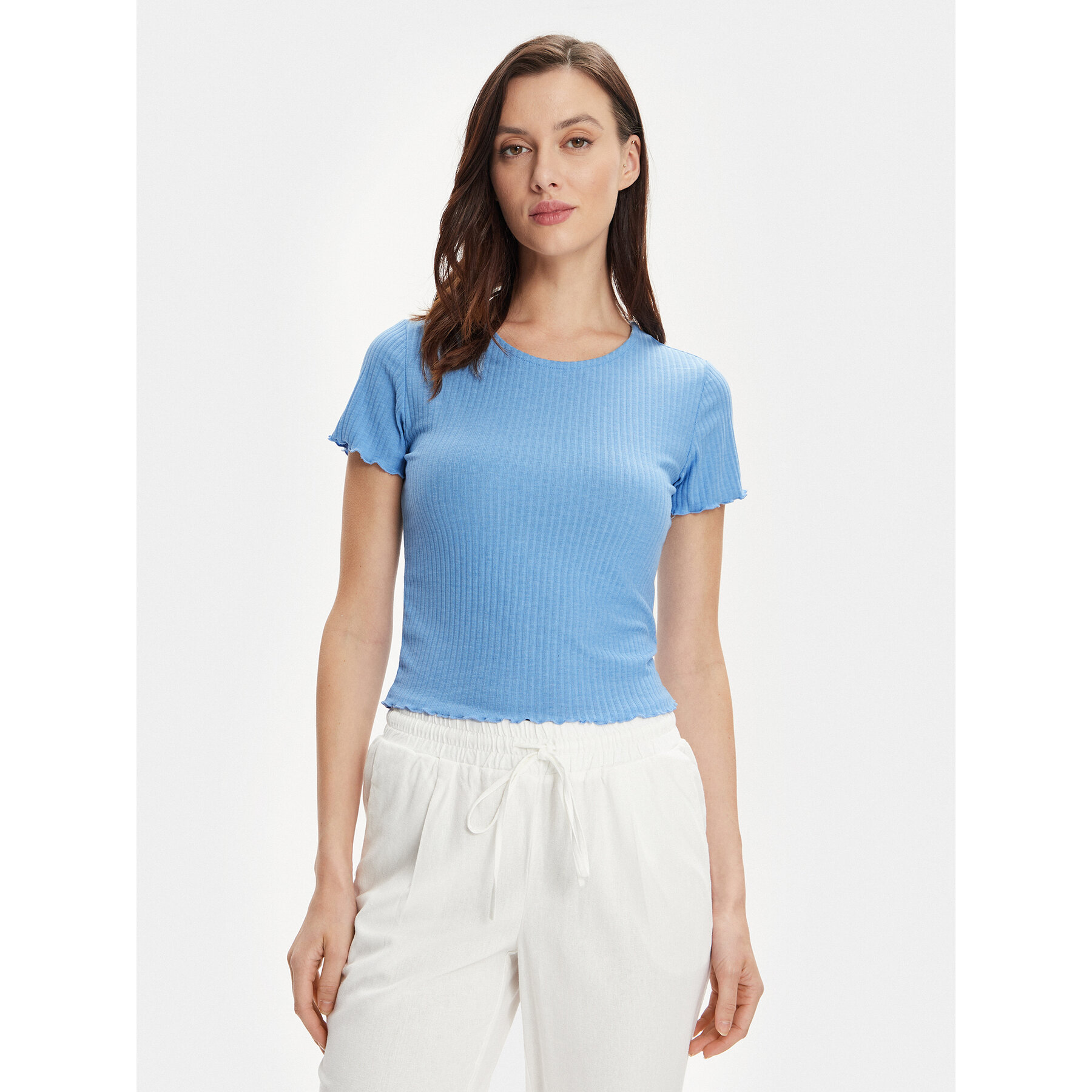 ONLY T-Shirt Emma 15201206 Blau Regular Fit