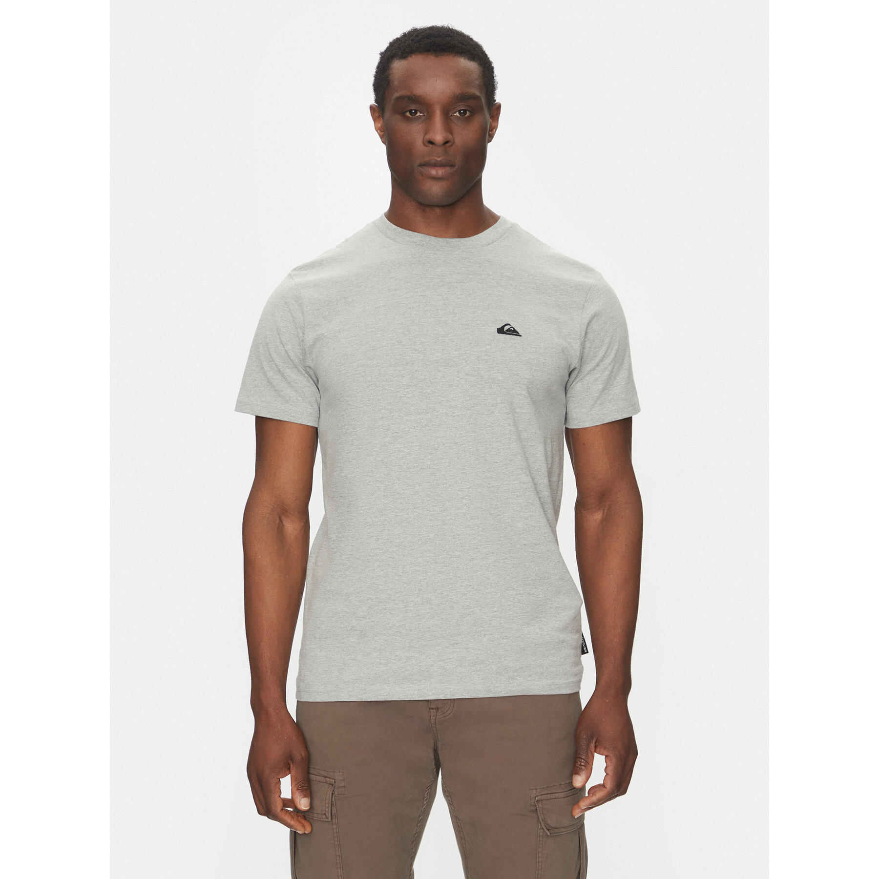 Quiksilver Majica EQYZT07711 Siva Regular Fit
