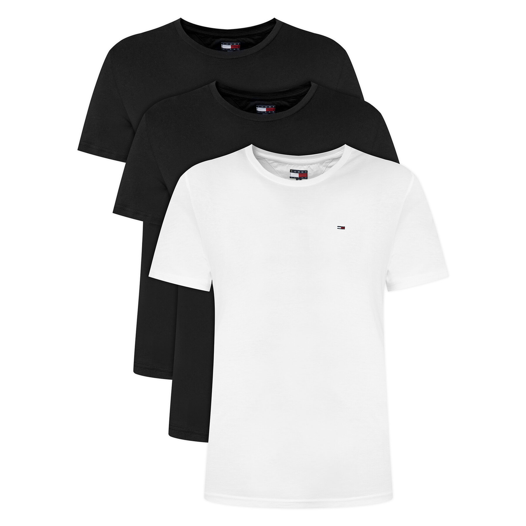 Tommy Jeans Komplet t-shirt majic﻿ DM0DM21579 Pisana Slim Fit