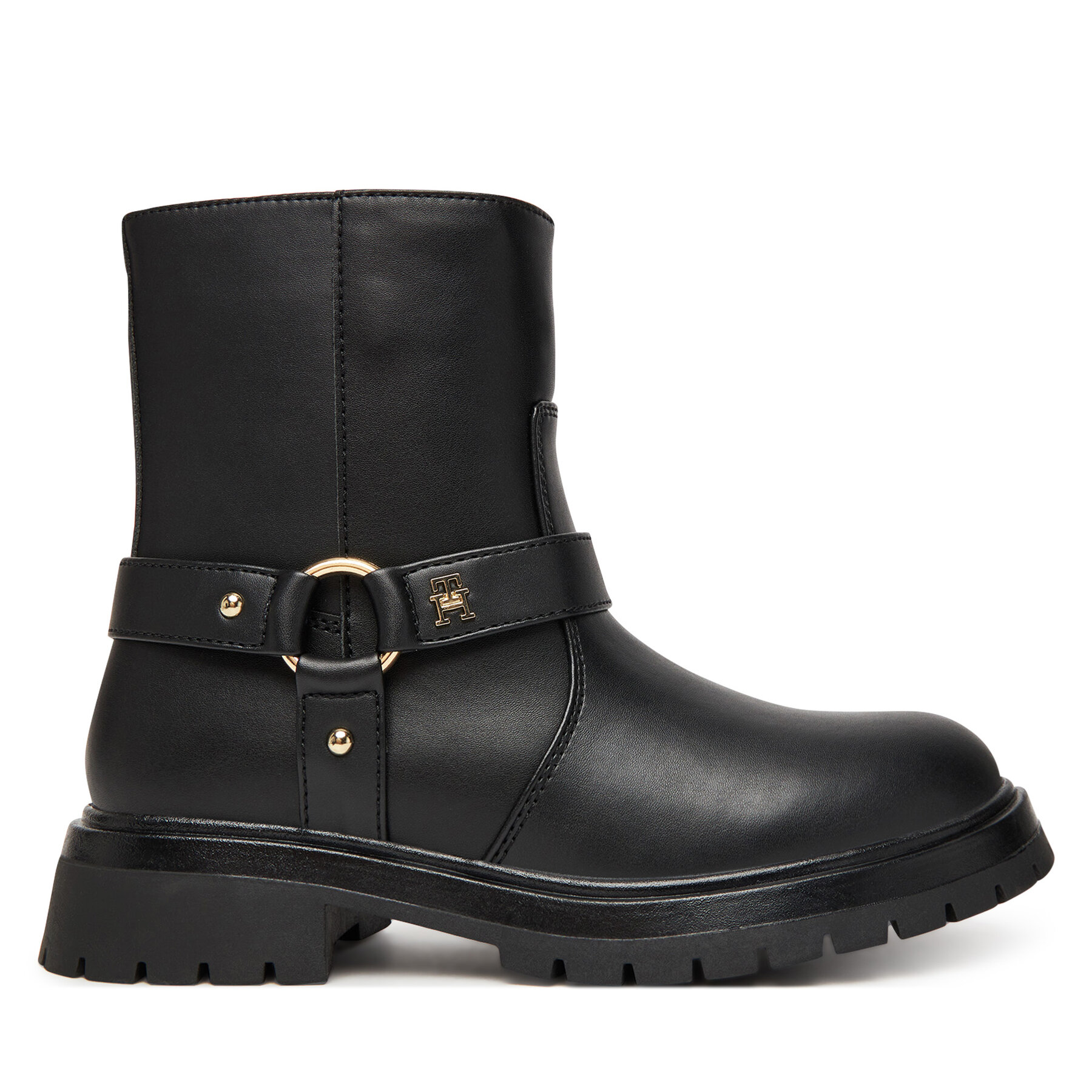 Členková obuv Tommy Hilfiger T3A5-34021-1355999 Čierna