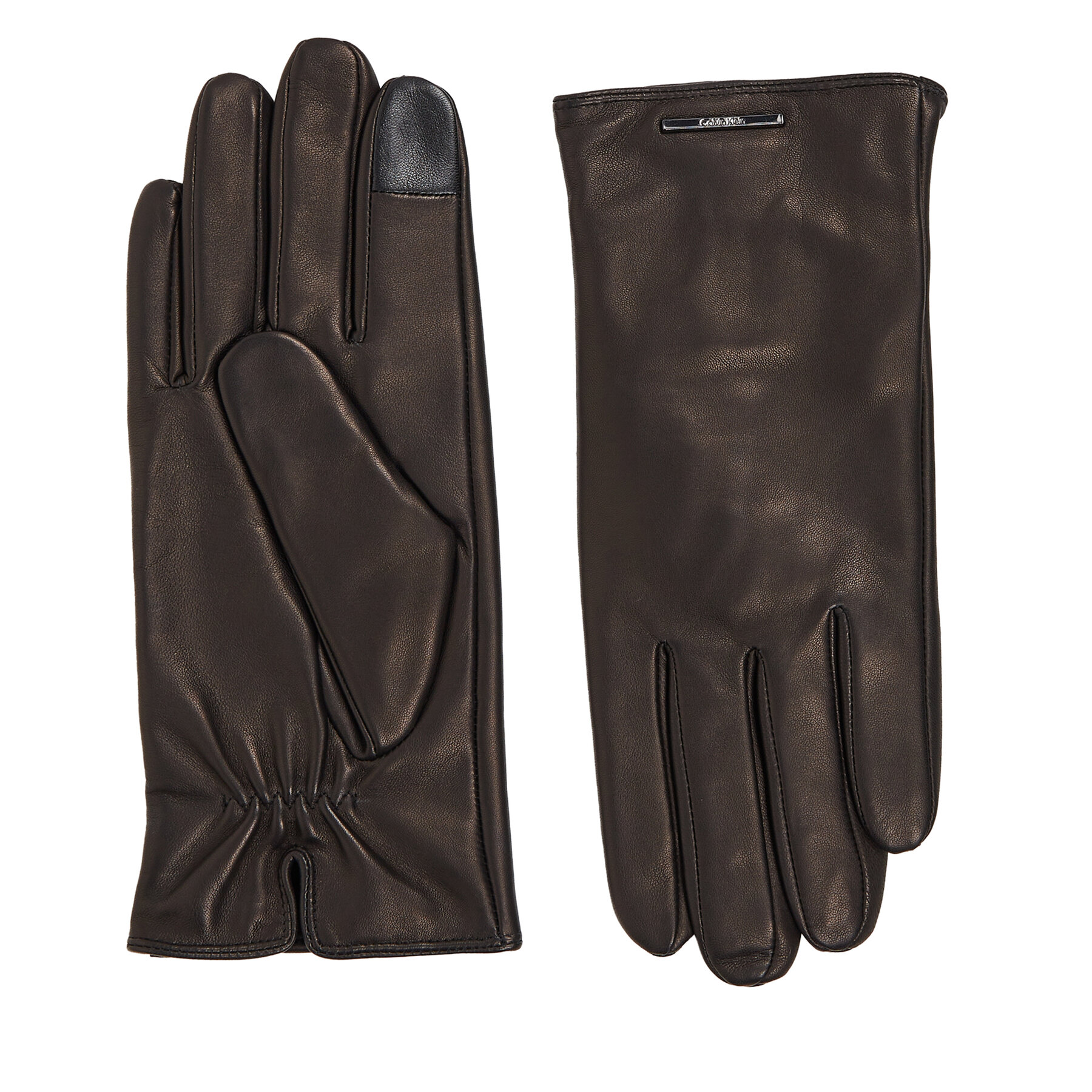 

Чоловічі рукавички Calvin Klein Modern Bar Leather Gloves K50K511017 Ck Black BAX, Чорний