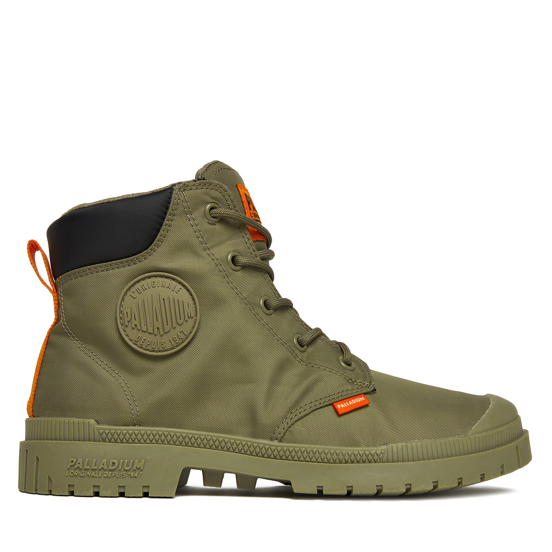 Outdoorová obuv Palladium Pampa Sp20 Cuff Wp  76835-308-M Zelená