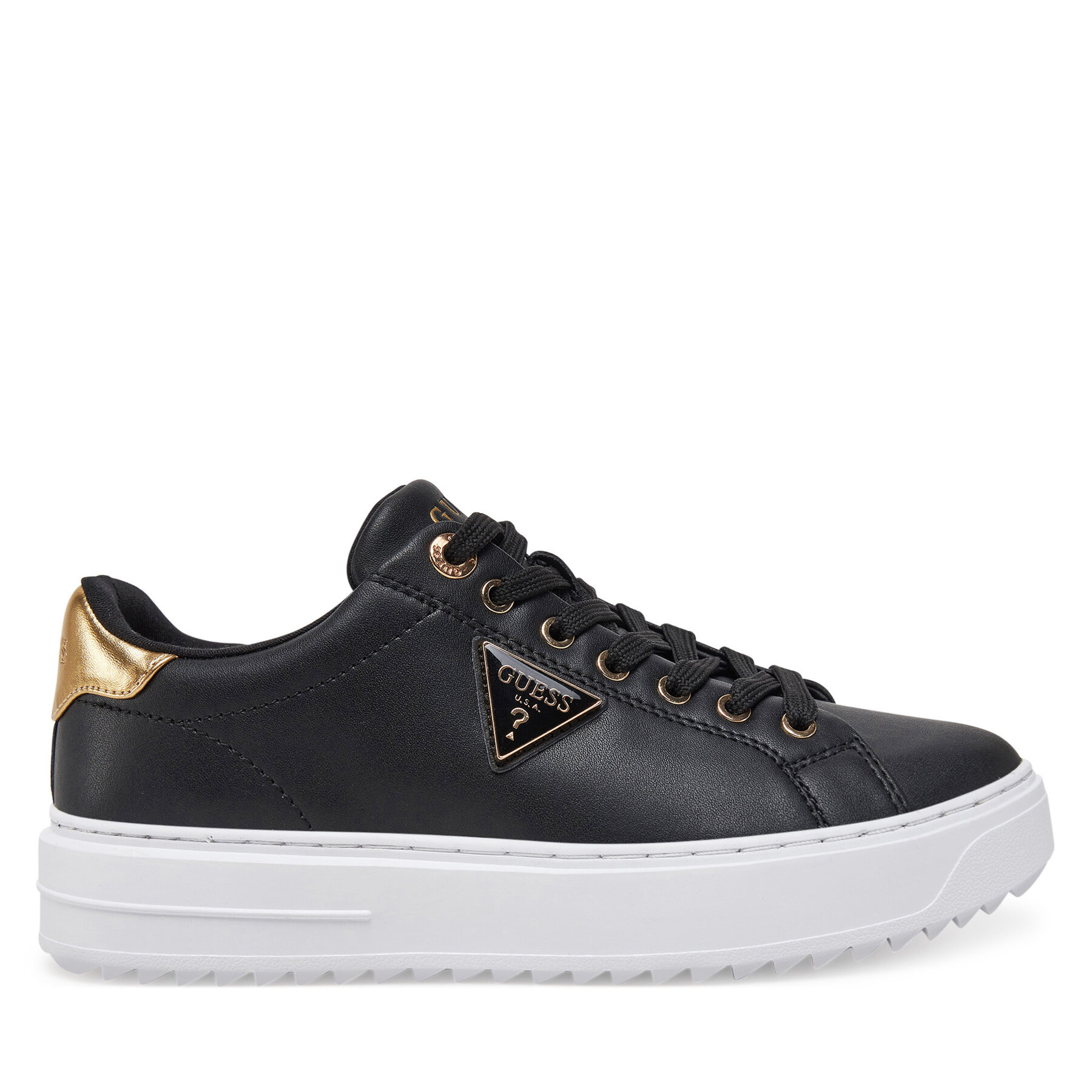 Sneakers Guess FLJD12 LEA12 Negru