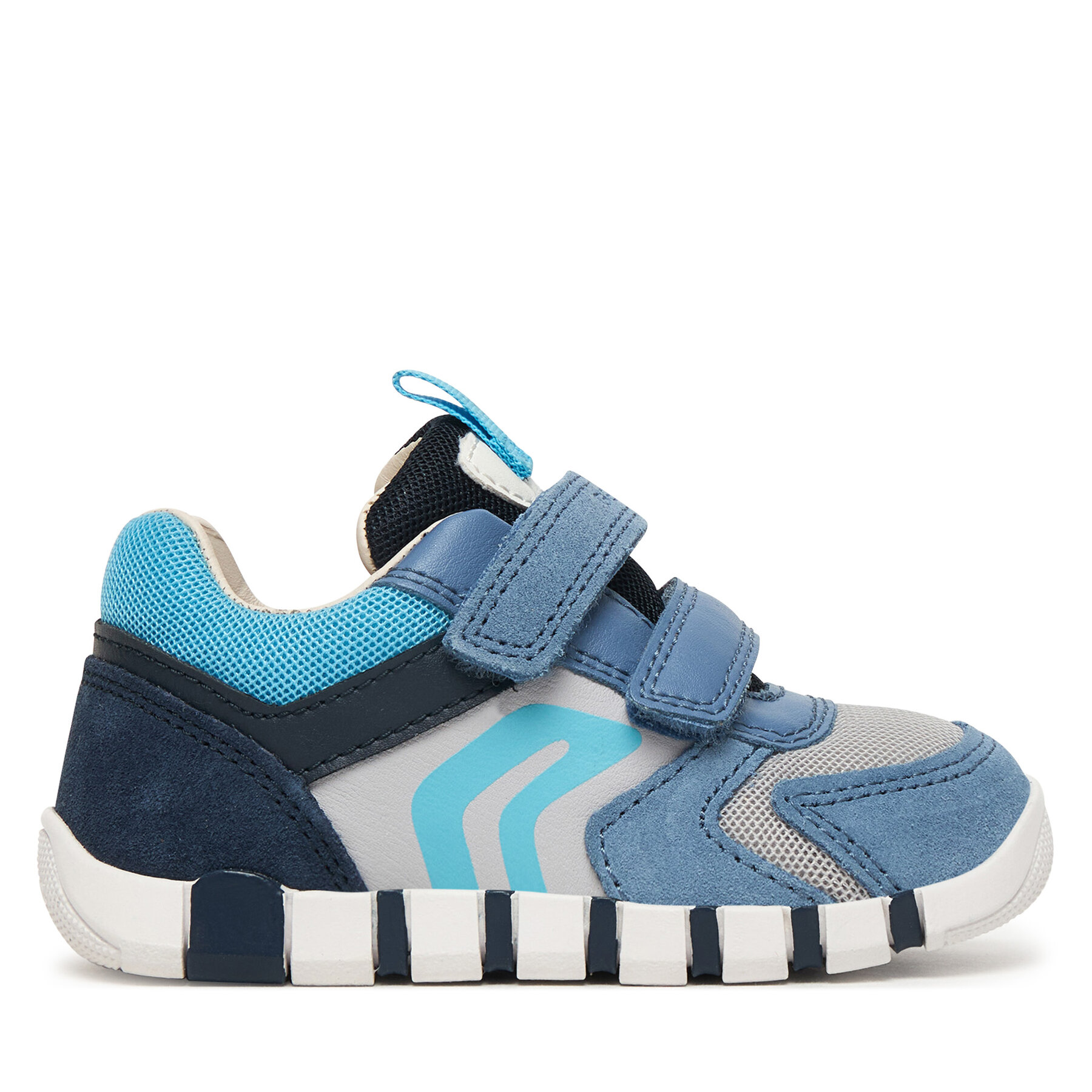 Sneakersy Geox B Iupidoo Boy B3555D 02214 C4S1L Modrá