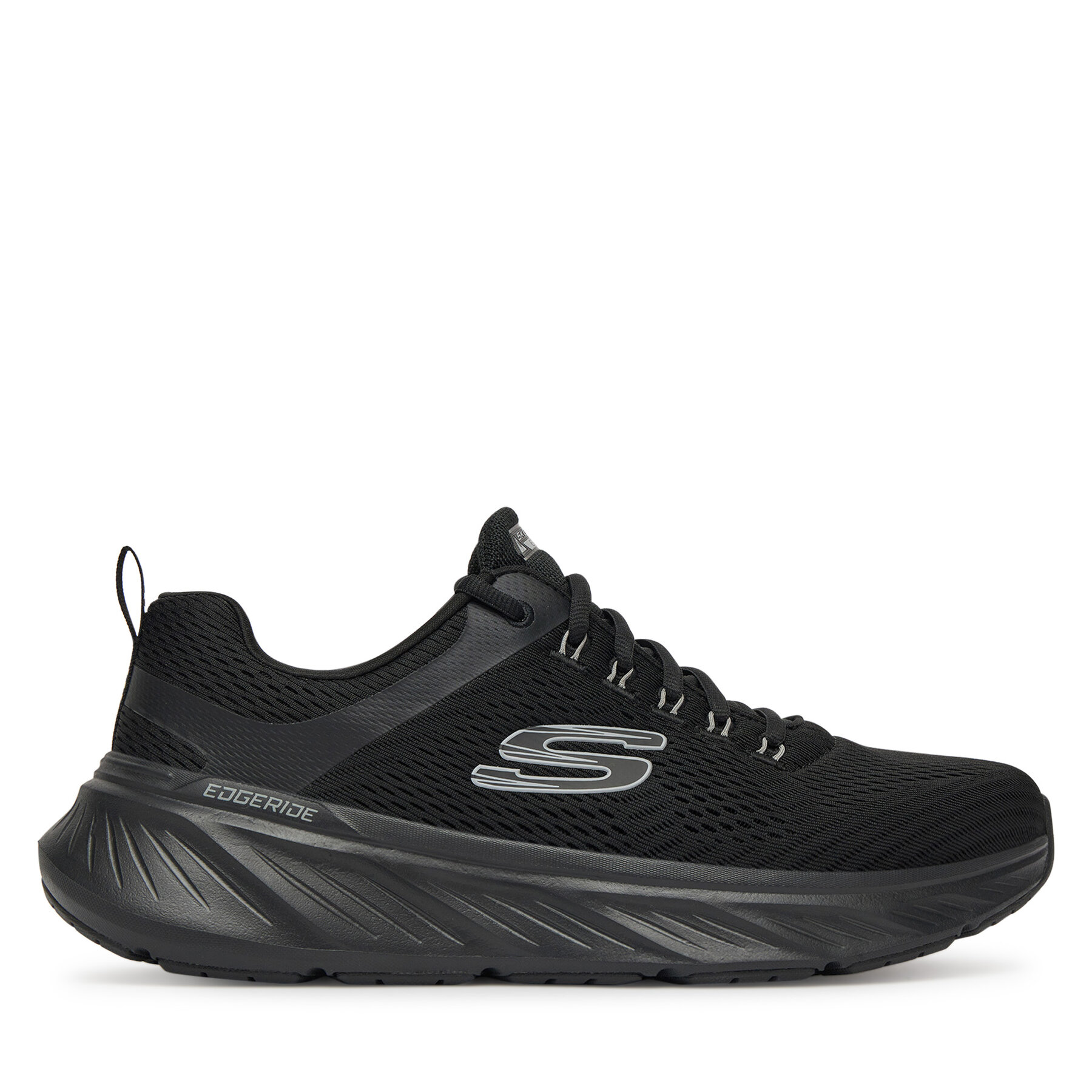 Uomo Scarpe running Skechers, Taglia 44, Nero, Edgeride-Contention 232843/BBK, taglia : 44