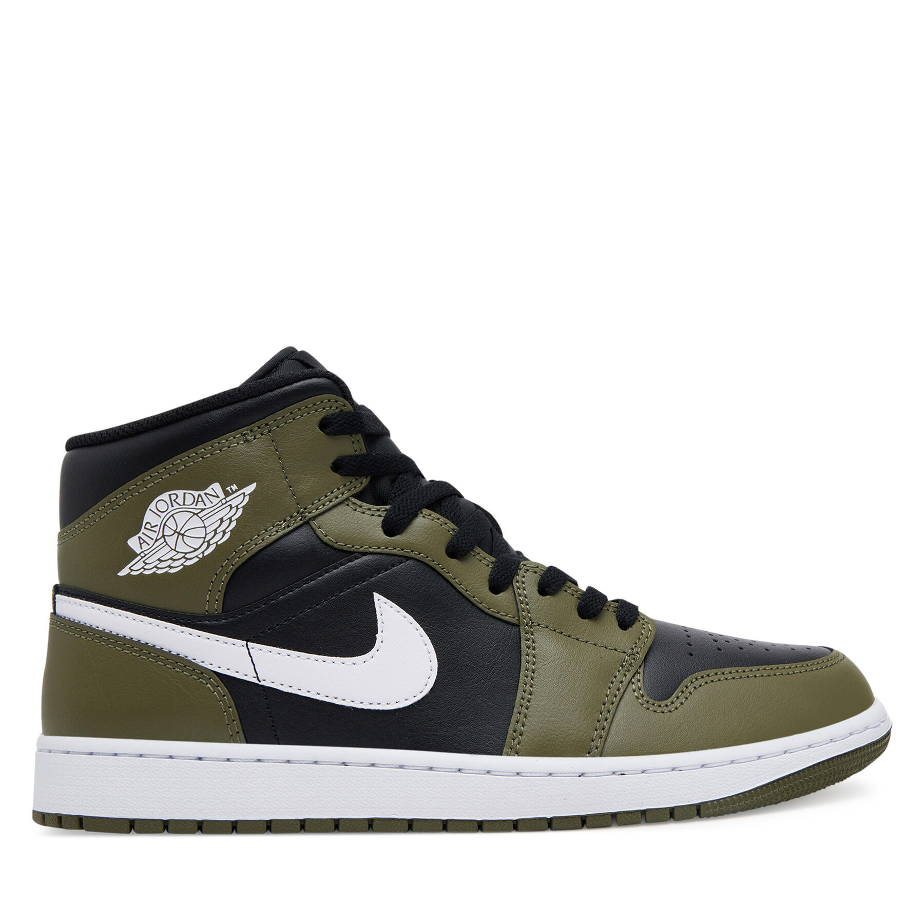 Sneakersy Nike Jordan 1 Mid DQ8426 103 Zelená