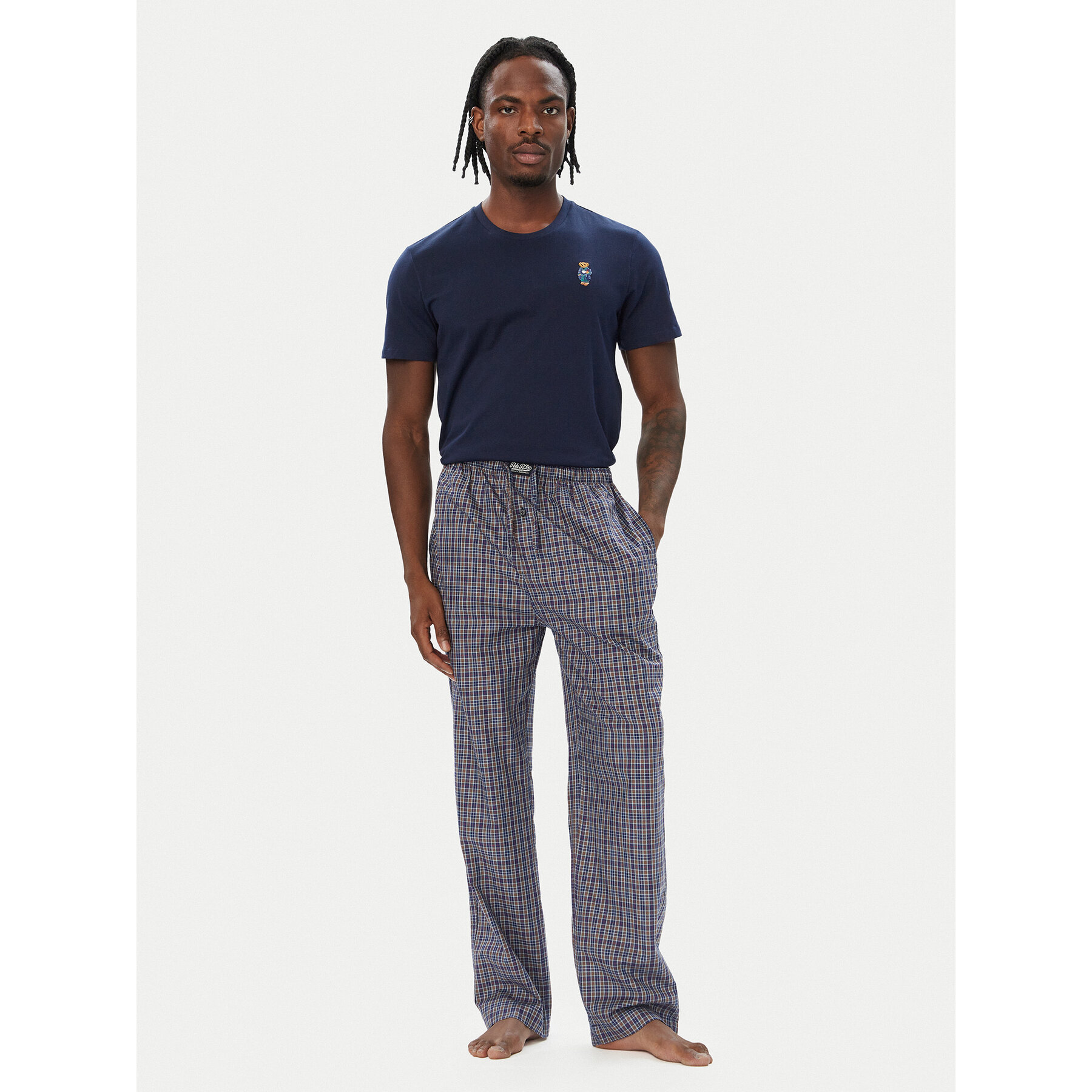 Polo Ralph Lauren Pyjama 714950621014 Dunkelblau Regular Fit