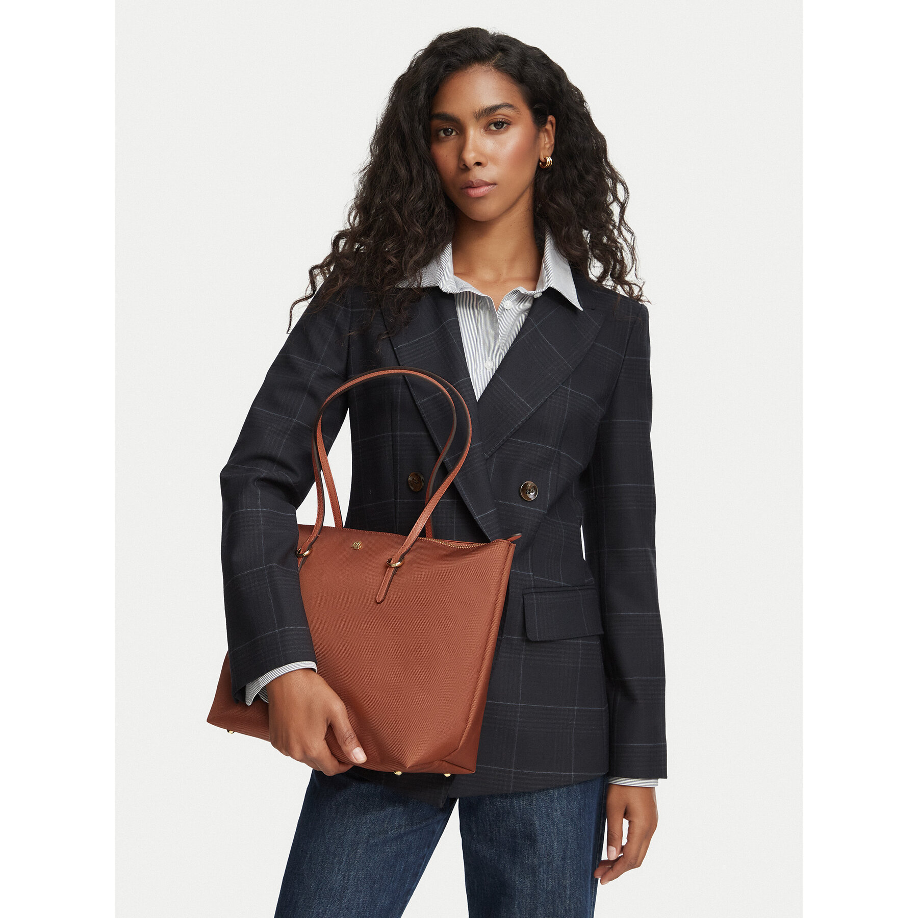 Τσάντα LAUREN RALPH LAUREN 431916737051 Καφέ