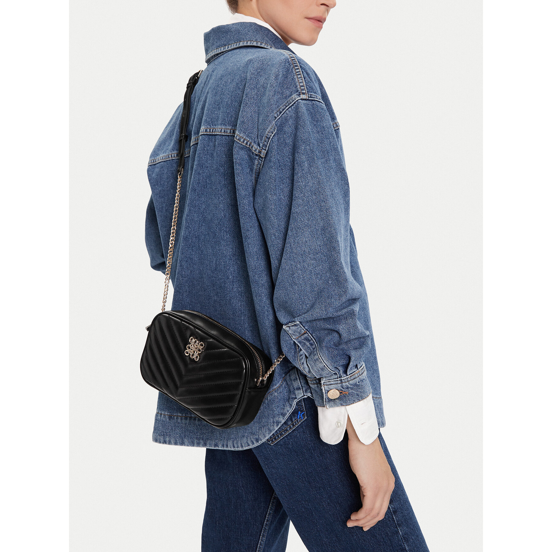 Geantă Nine West CEO-MARY-LA513-89 Negru