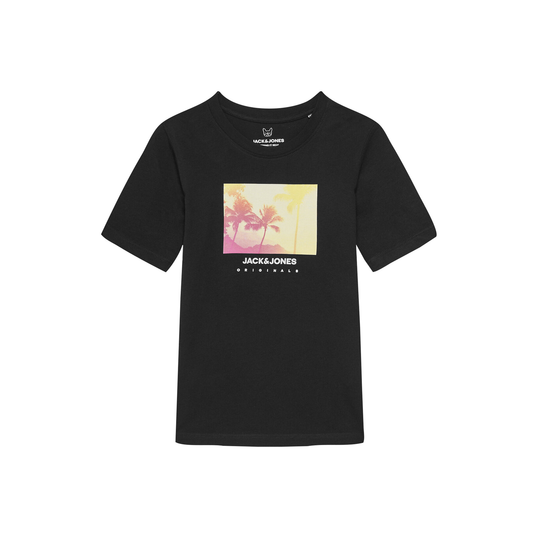 Jack&Jones Junior Jack&Jones Junior T-Shirt Varenna 12278349 Μαύρο Regular Fit