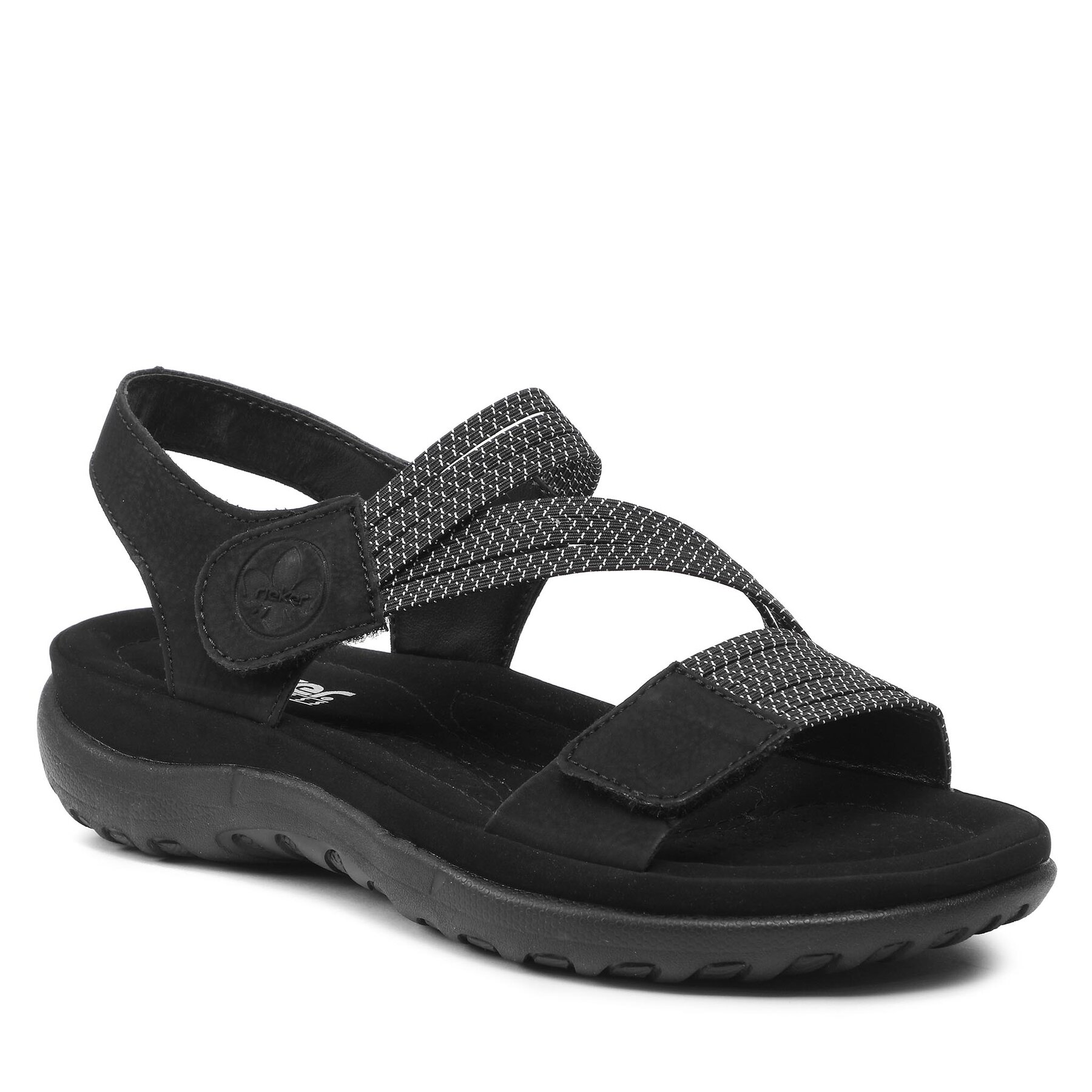 Sandale Rieker 64870-00 Schwarz