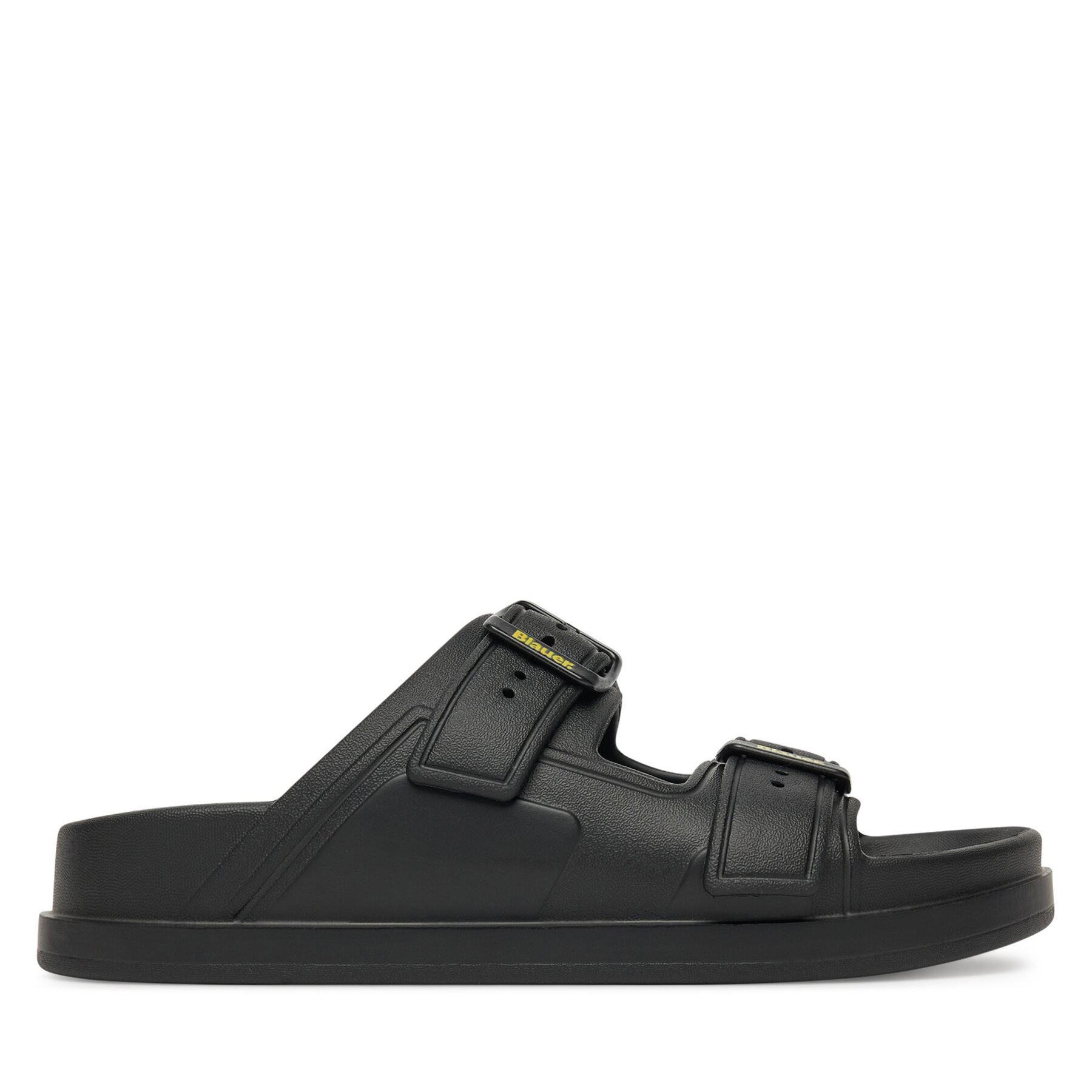 Damskie Klapki Blauer, Rozmiar 38-39 Czarny S5NOMA03