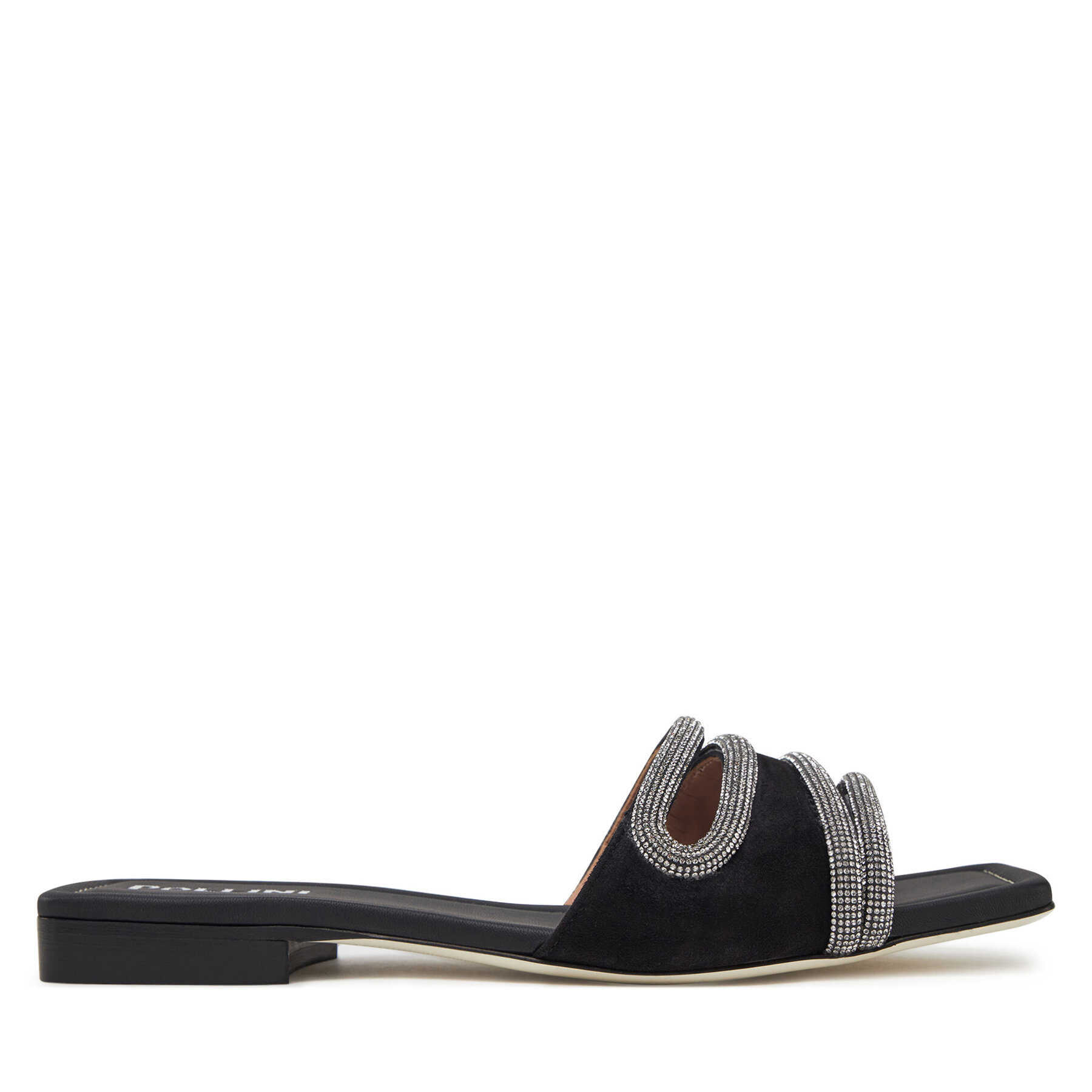 Šľapky Pollini SA28071C1MTA0000 Čierna