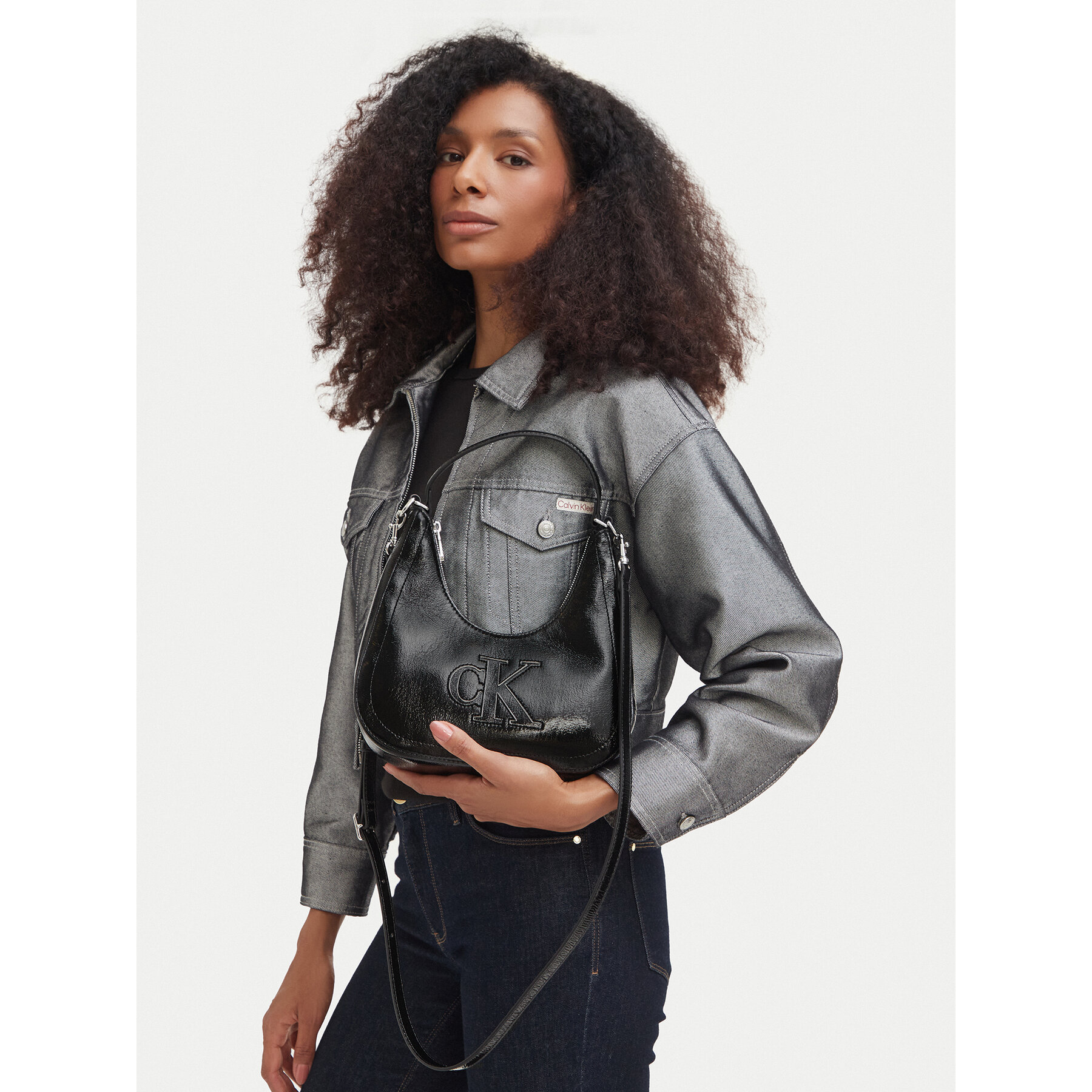 Torbica Calvin Klein LV04F3898G Crna