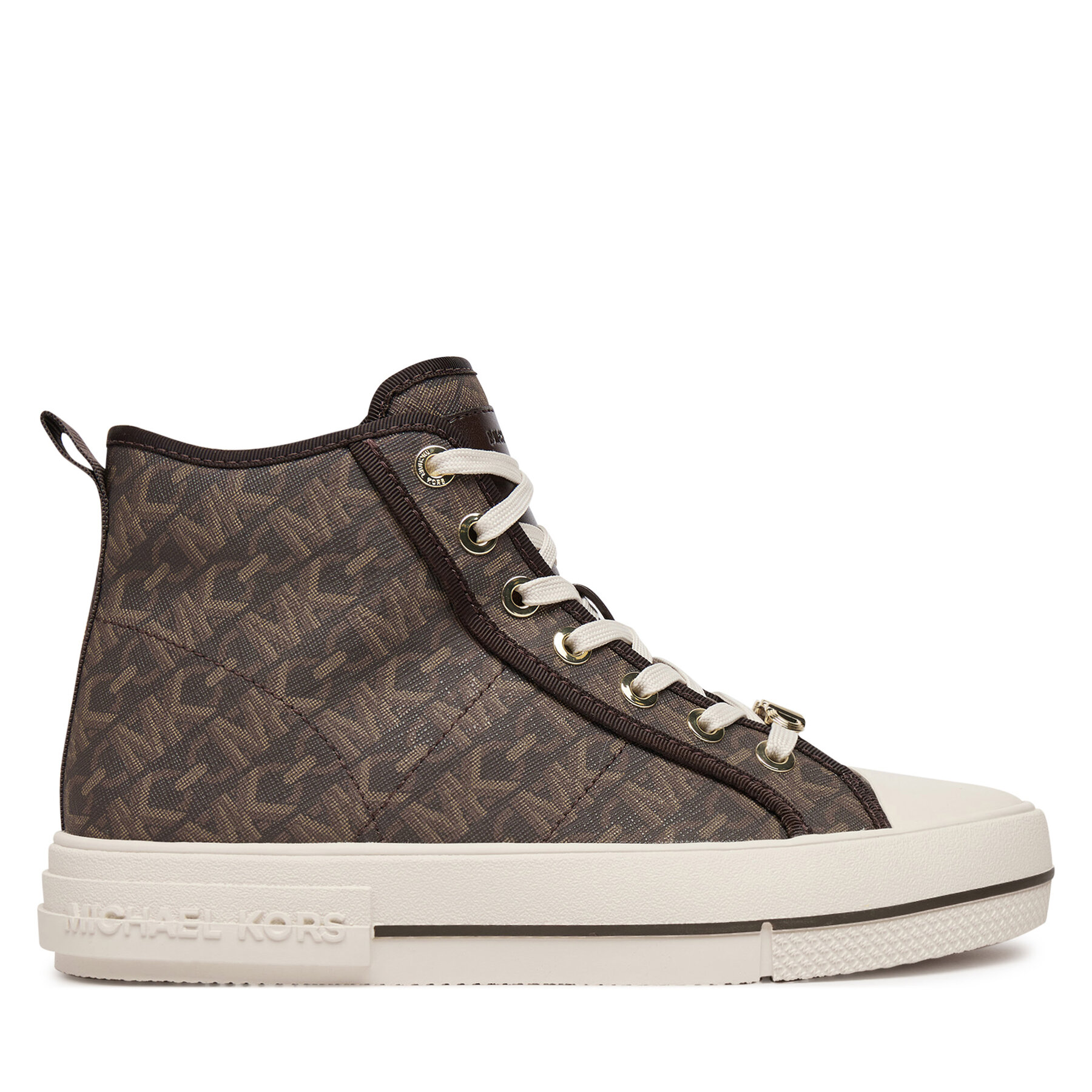 Damskie Trampki MICHAEL Michael Kors, Rozmiar 39 Brązowy Evy High Top 43F4EYFE5B
