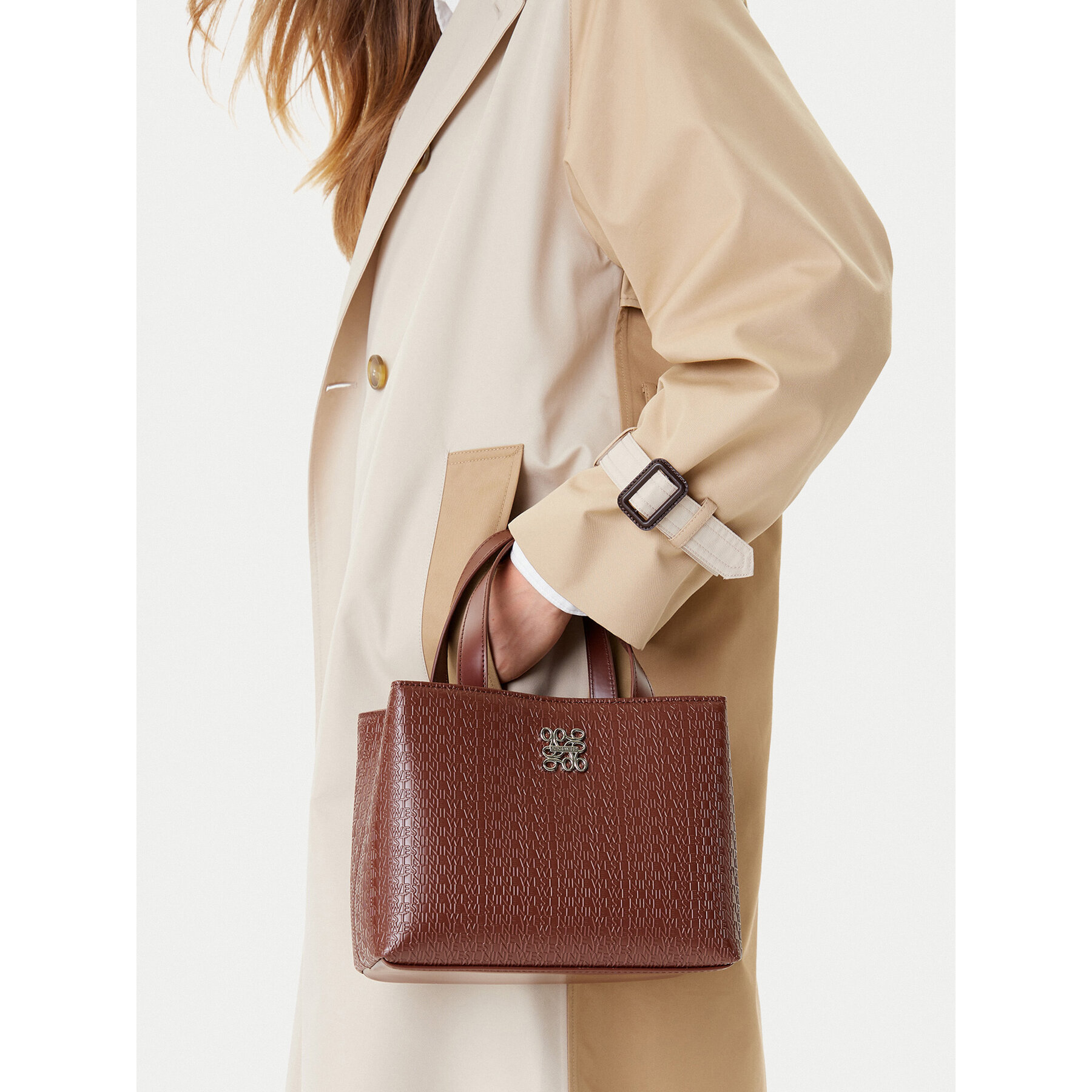 Дамска чанта Nine West CEO-HAMPSHIRE-II-LDA8175 Кафяв