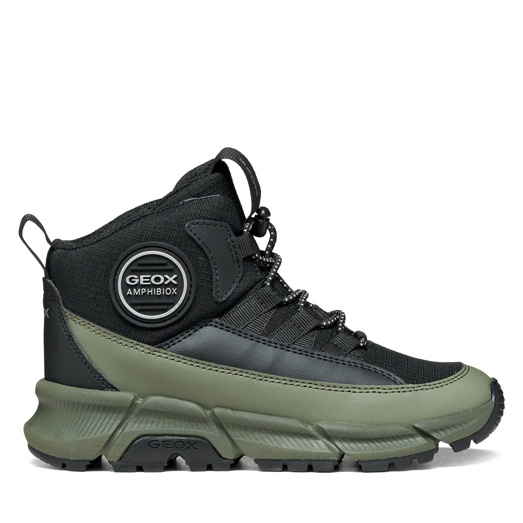 Gležnjače Geox J Flexyper Plus Boy B Abx J66LCF 0FUCE C0033 S Tamno zelena