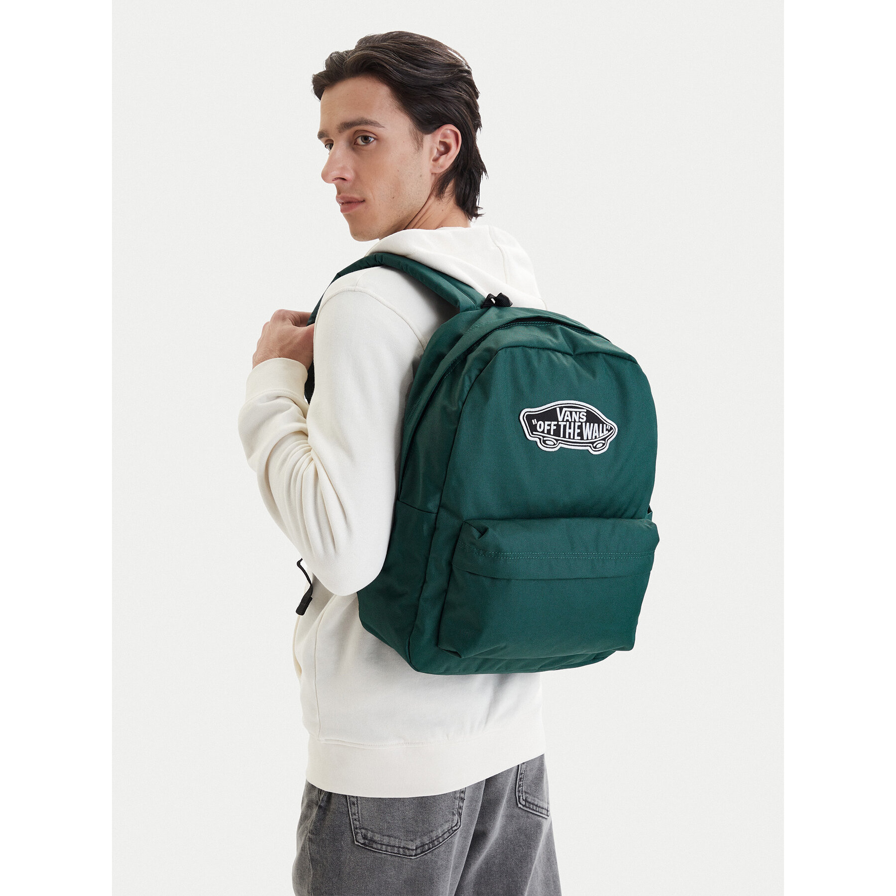 Σακίδιο Vans Old Skool Classic Backpack VN000H4YFRJ1 Πράσινο