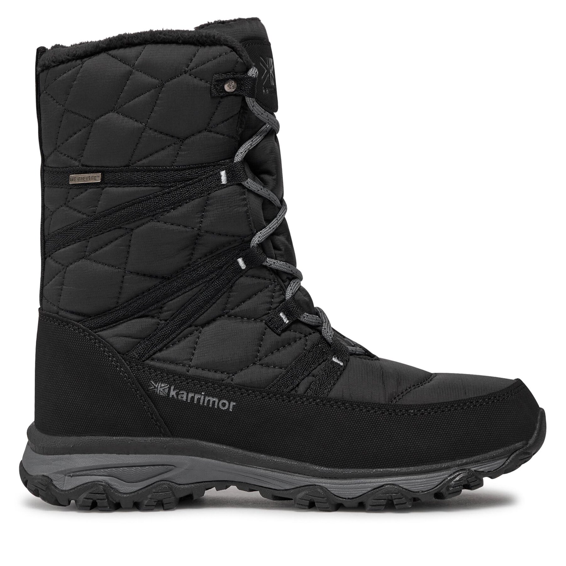 Botas de nieve Karrimor Polar Quilt K1054 Negro