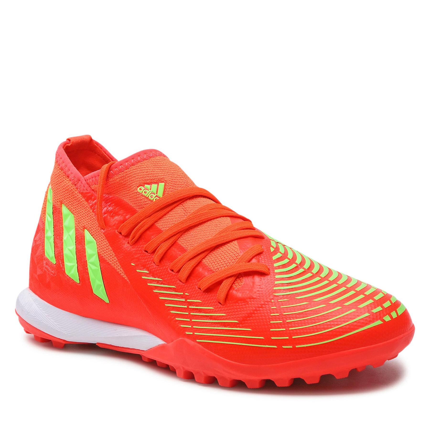 Pantofi adidas Predator Edge.3 Tf GV8536 Solred/Tmsogr/Cblack adidas imagine 2022 reducere