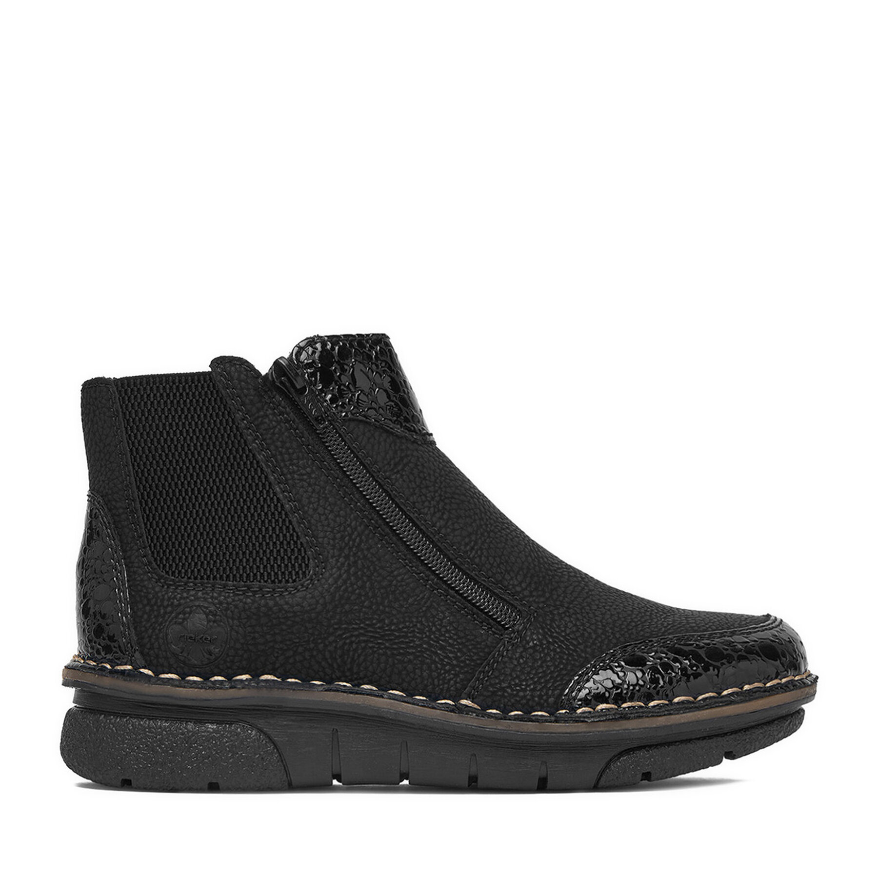Botine Rieker CEO-73355-00 Negru
