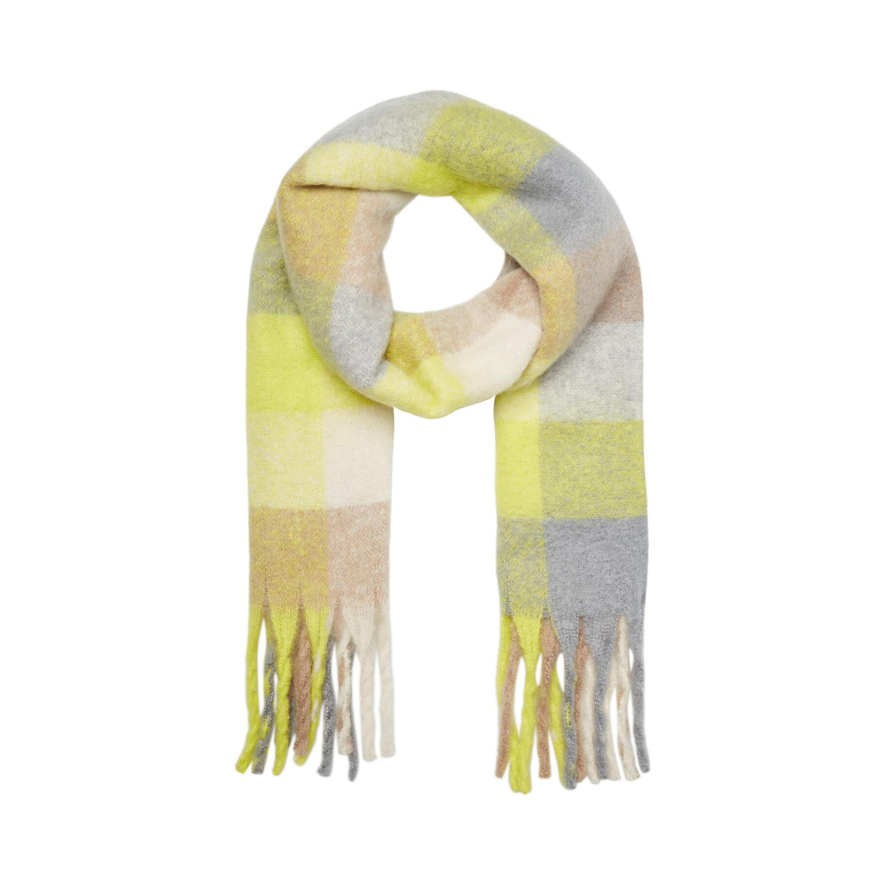 

Шаль Vero Moda 10269145 Sulphur Spring 4268255, Жовтий