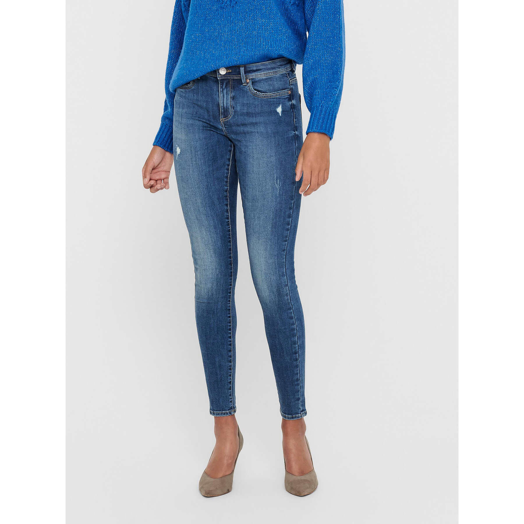ONLY Jeans Wauw 15219241 Blau Skinny Fit