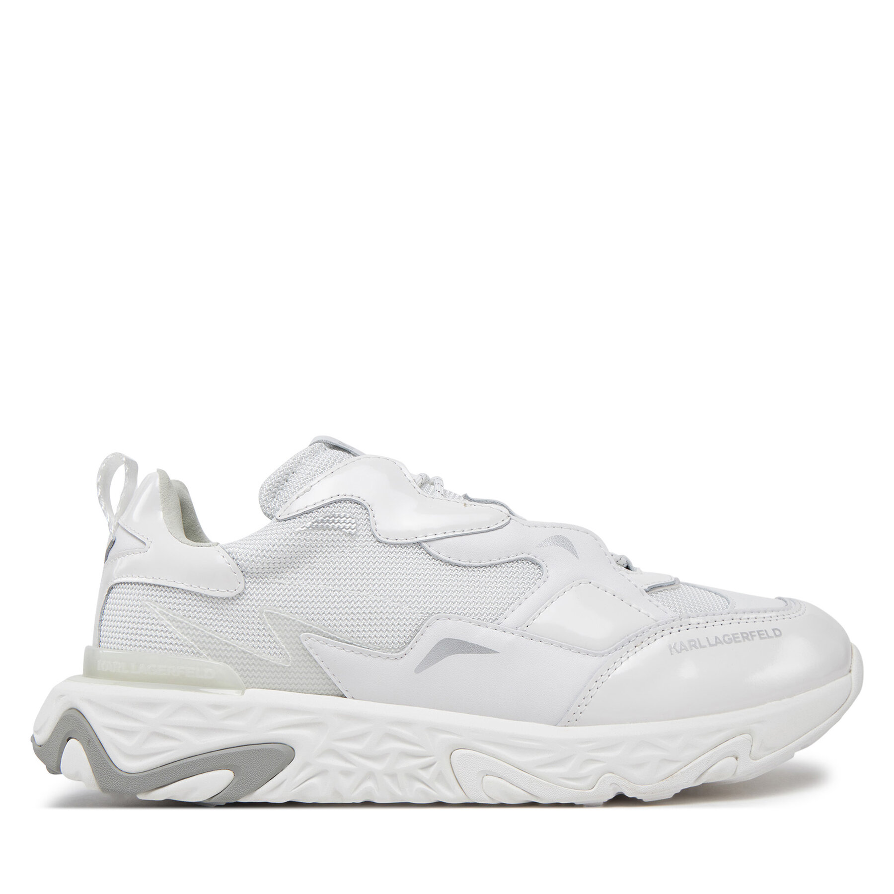 Męskie KARL LAGERFELD Sneakersy, Rozmiar 42 Biały Blaze KL52424