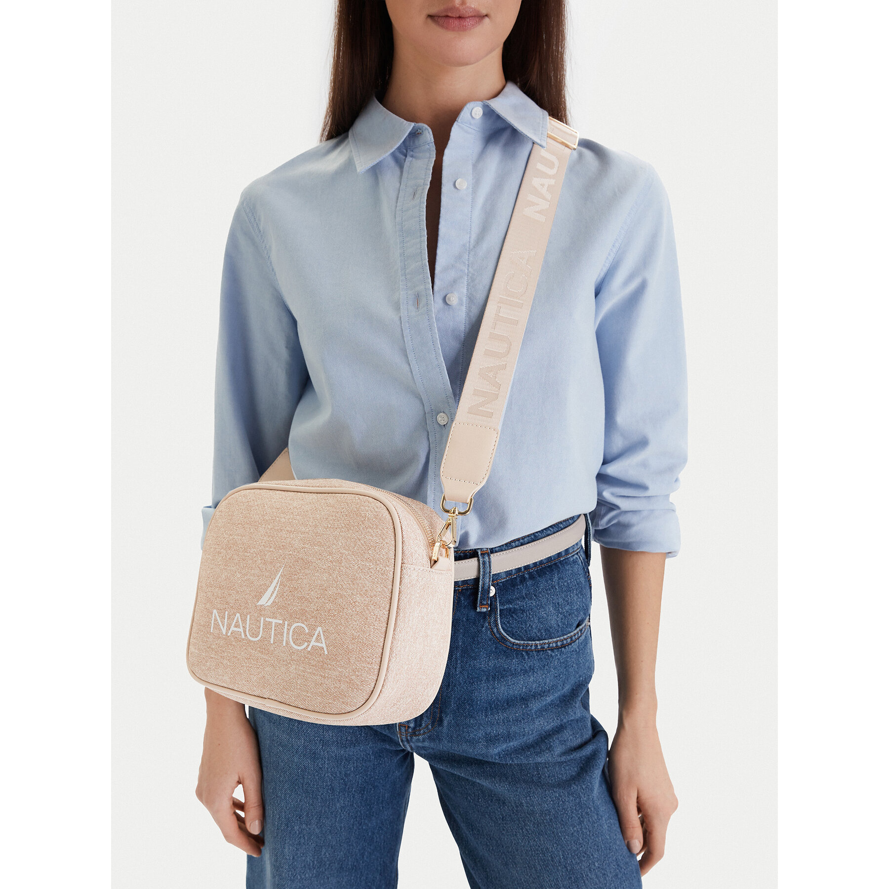 Τσάντα Nautica CEO-NTC-L-002-09 Μπεζ