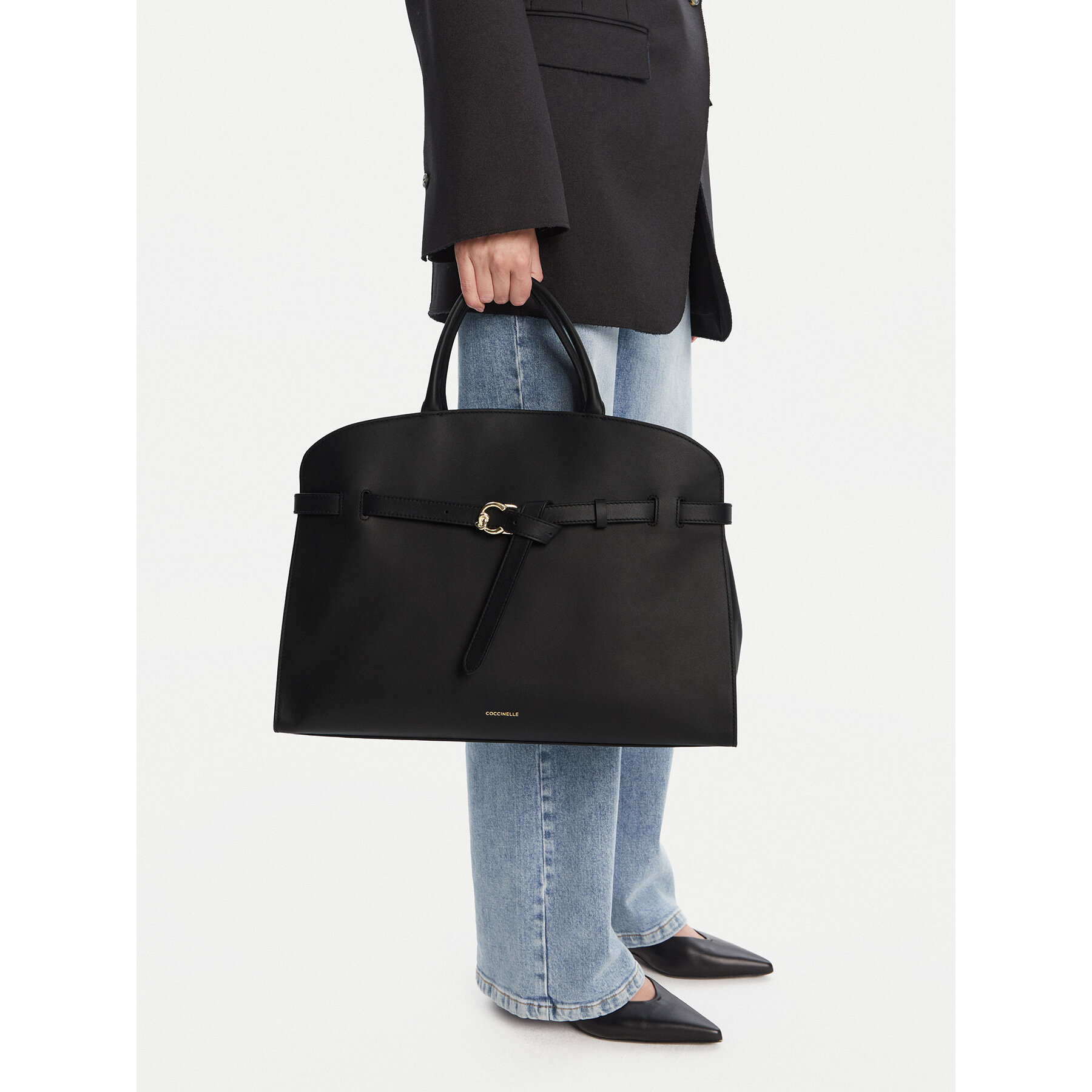 Τσάντα Coccinelle TLA Coccinellesabine E1 TLA 18 01 01 Μαύρο