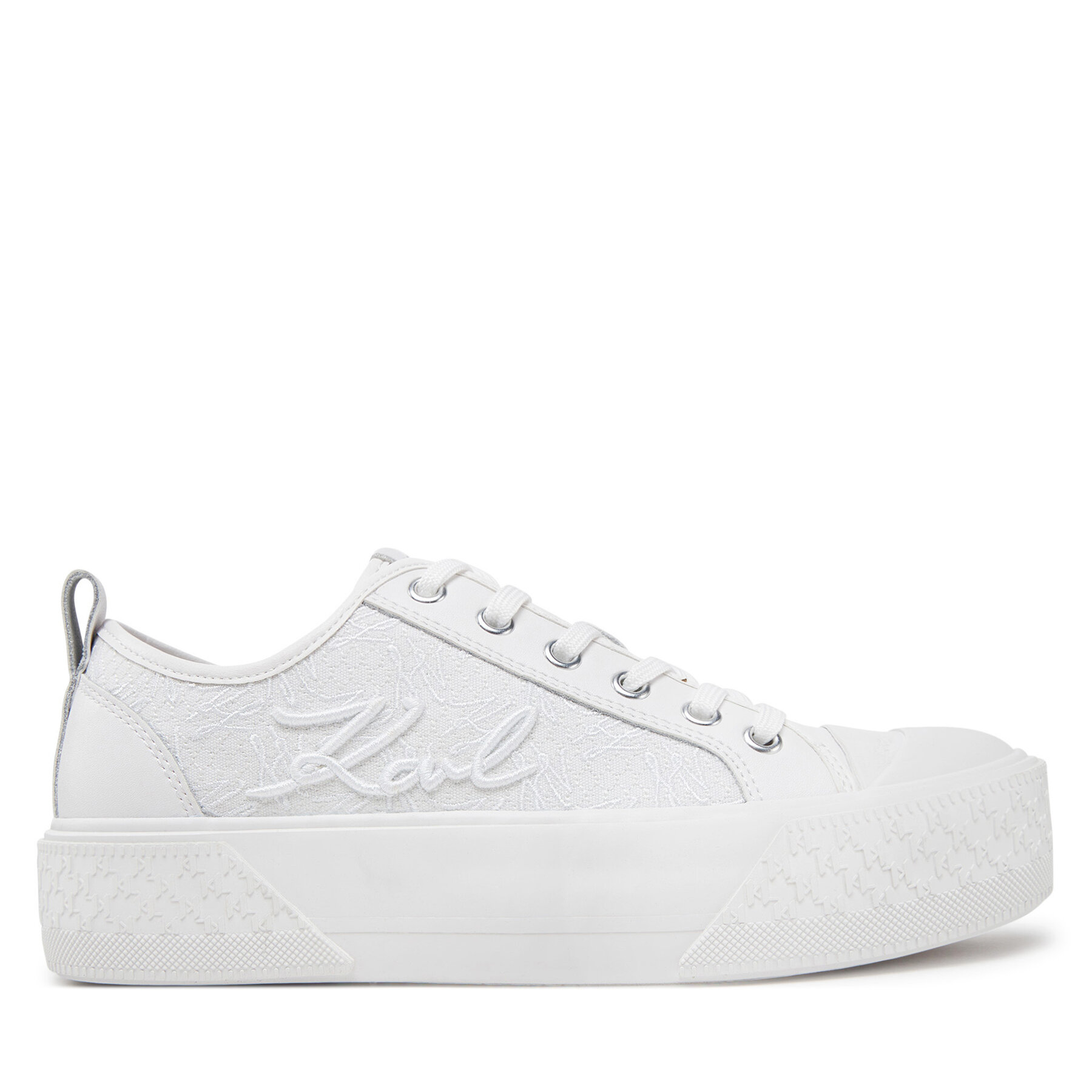 Scarpe da ginnastica KARL LAGERFELD Kampus Max III KL60611F Bianco