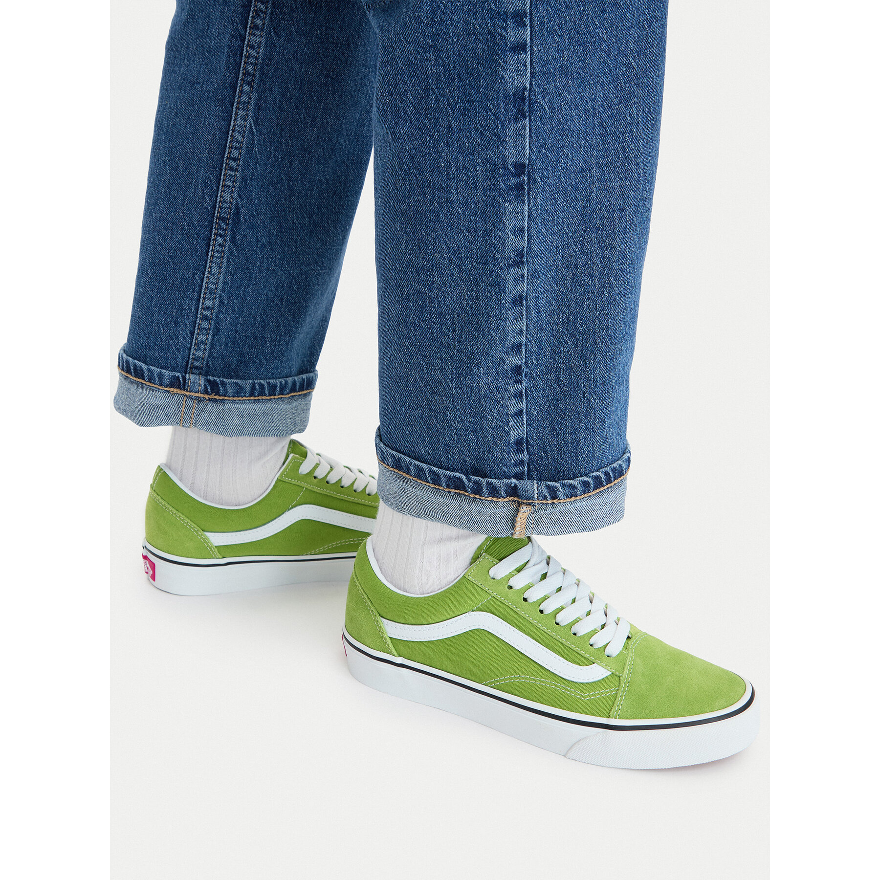 Tenisice Vans Old Skool VN000D7ZFPB1 Zelena