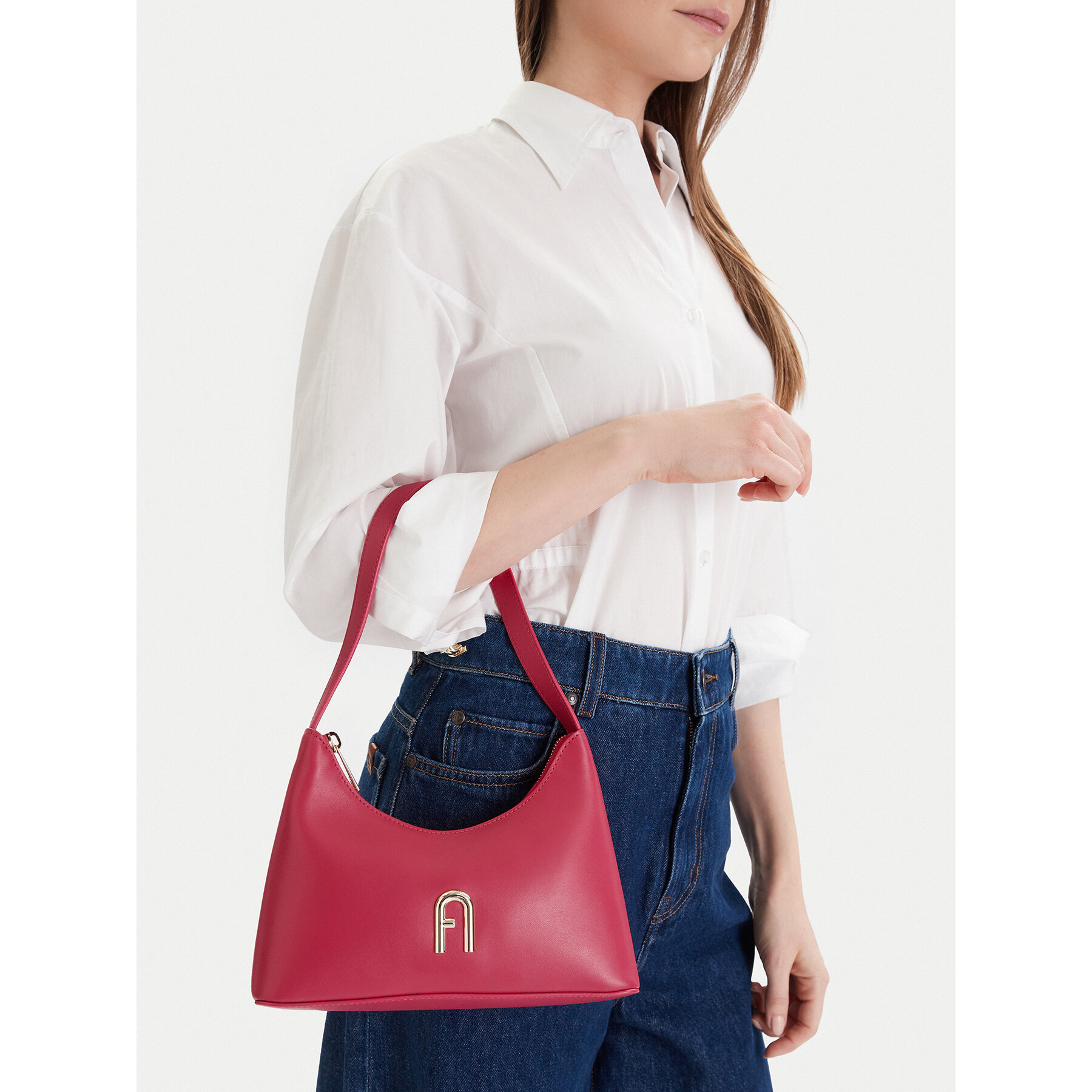 Torbica Furla Diamante Mini WB00863 AX0733 BG 4485S Ružičasta