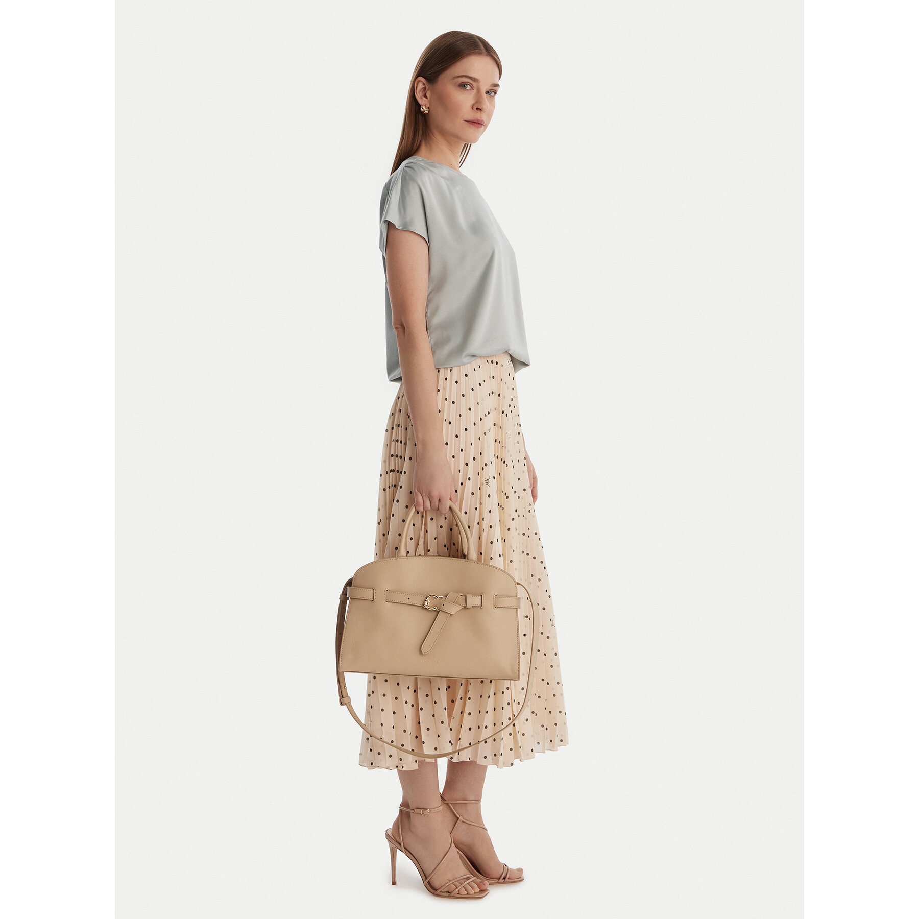 Geantă Coccinelle TLA Coccinellesabine E1 TLA 18 04 01 Bej