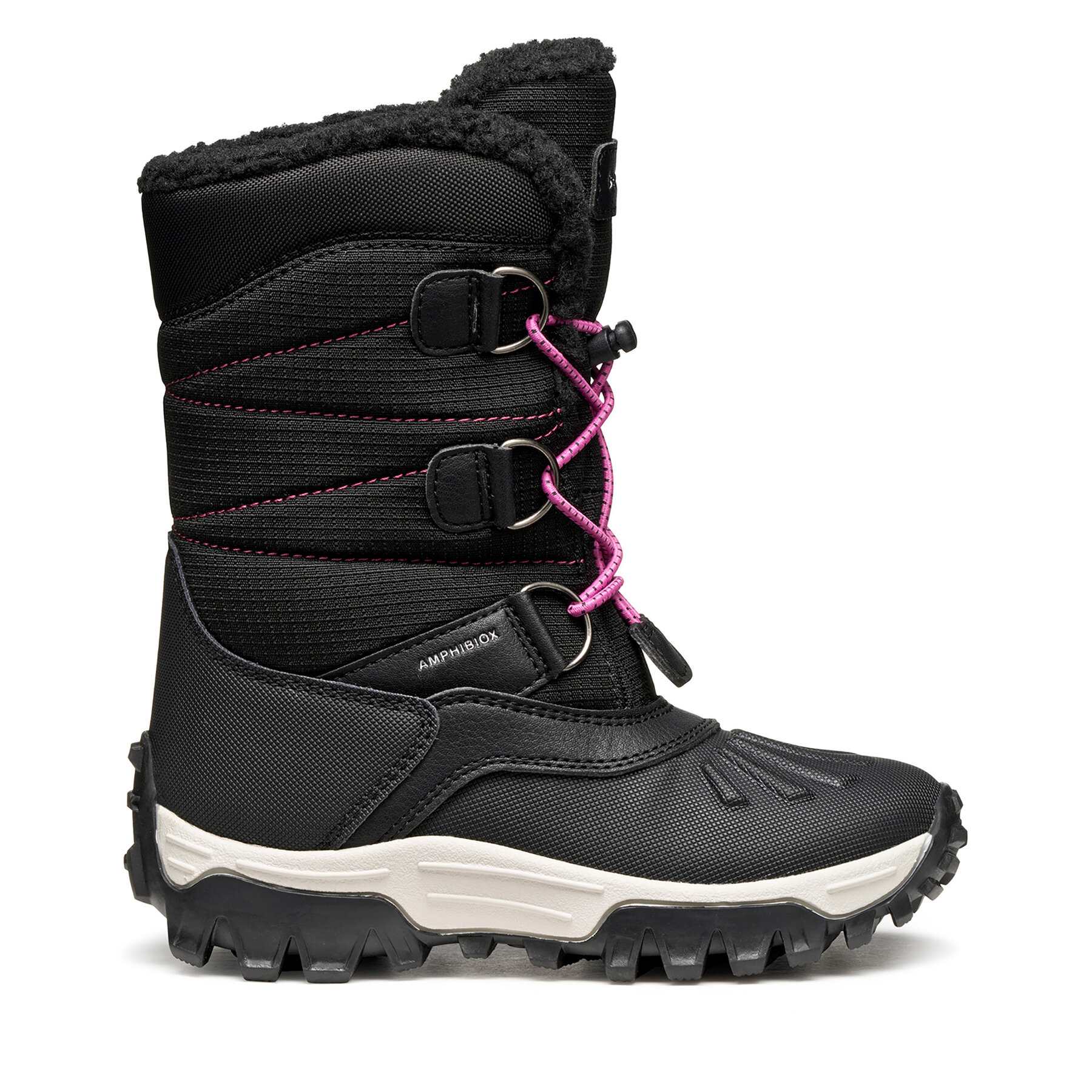 Cizme de zăpadă Geox J Himalaya B Ab J46FTA 0FU50 C0922 D Negru