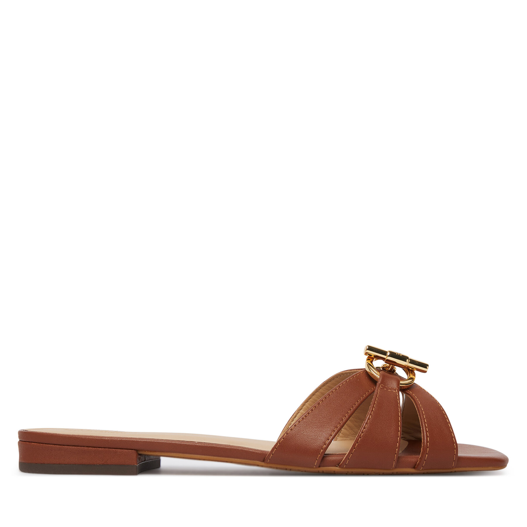 Šľapky LAUREN RALPH LAUREN Blaike 802982875001 Hnedá